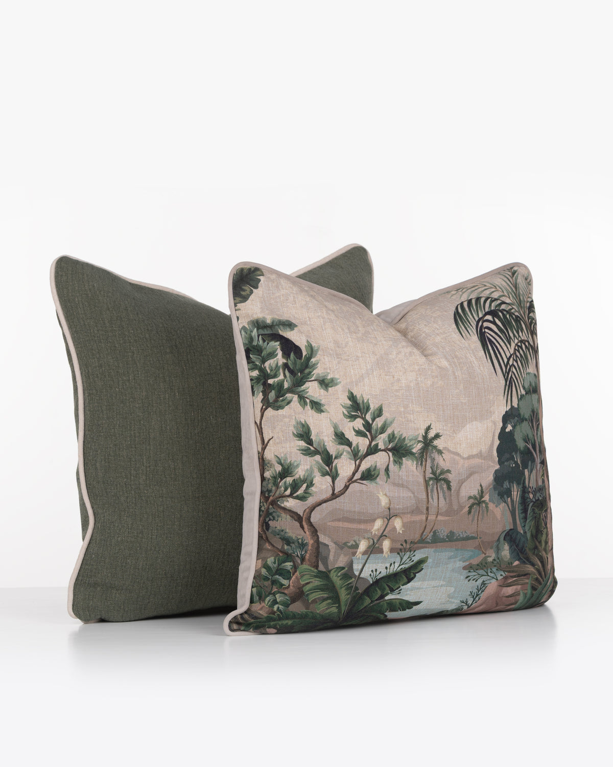 Tropical Scene Cushion