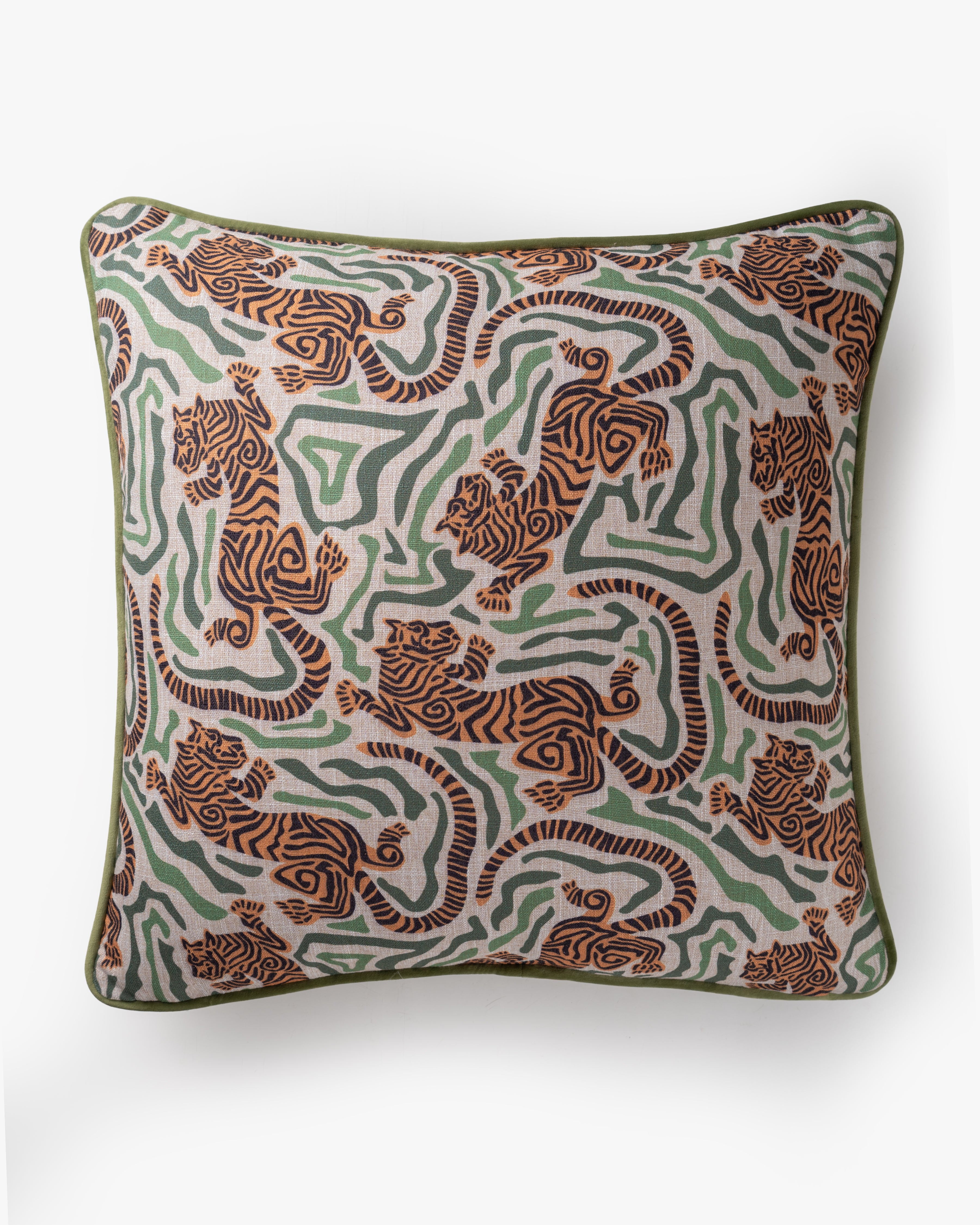 Crawling Tiger Cushion