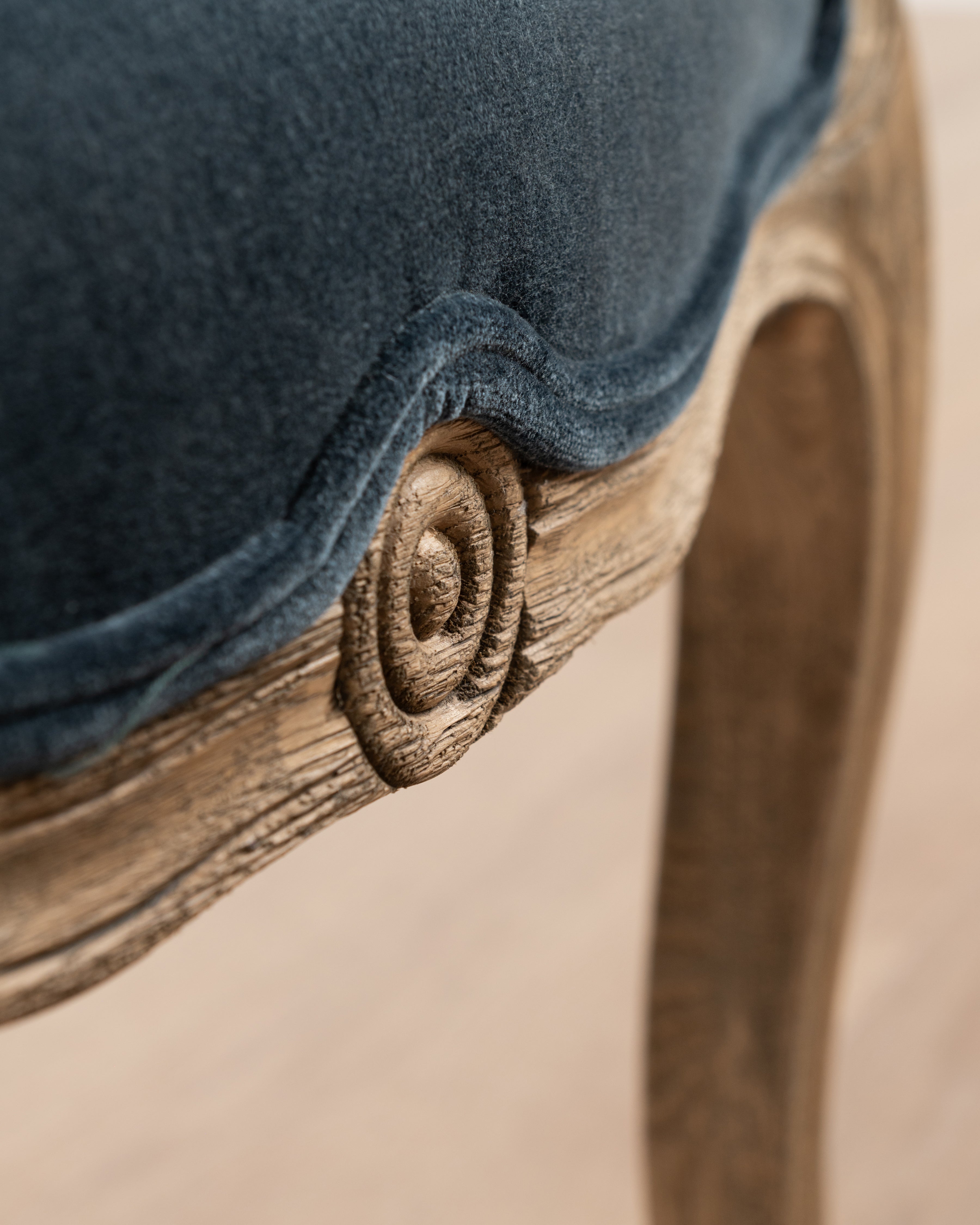Boudoir Chair | Blue