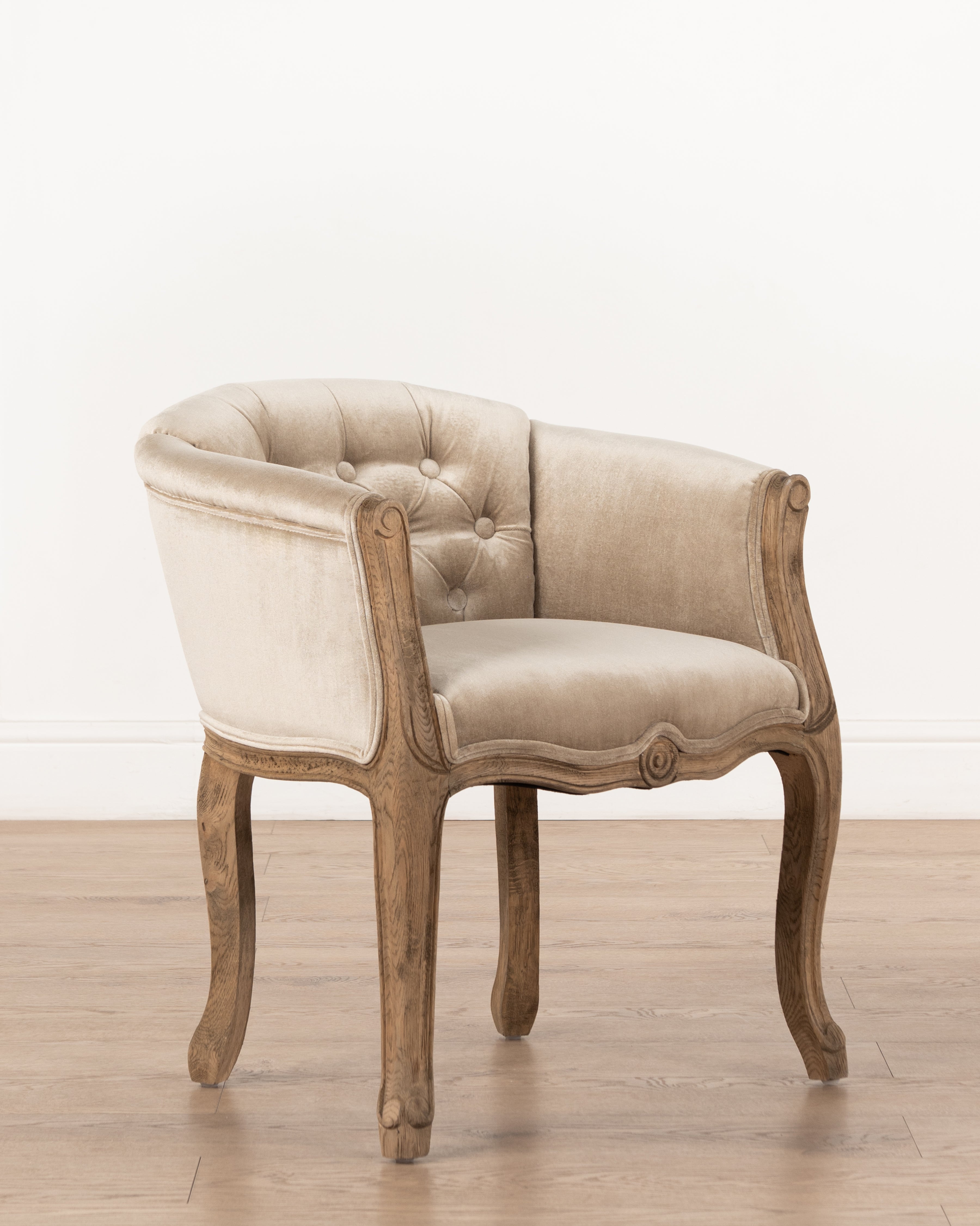 Boudoir Chair | Champagne