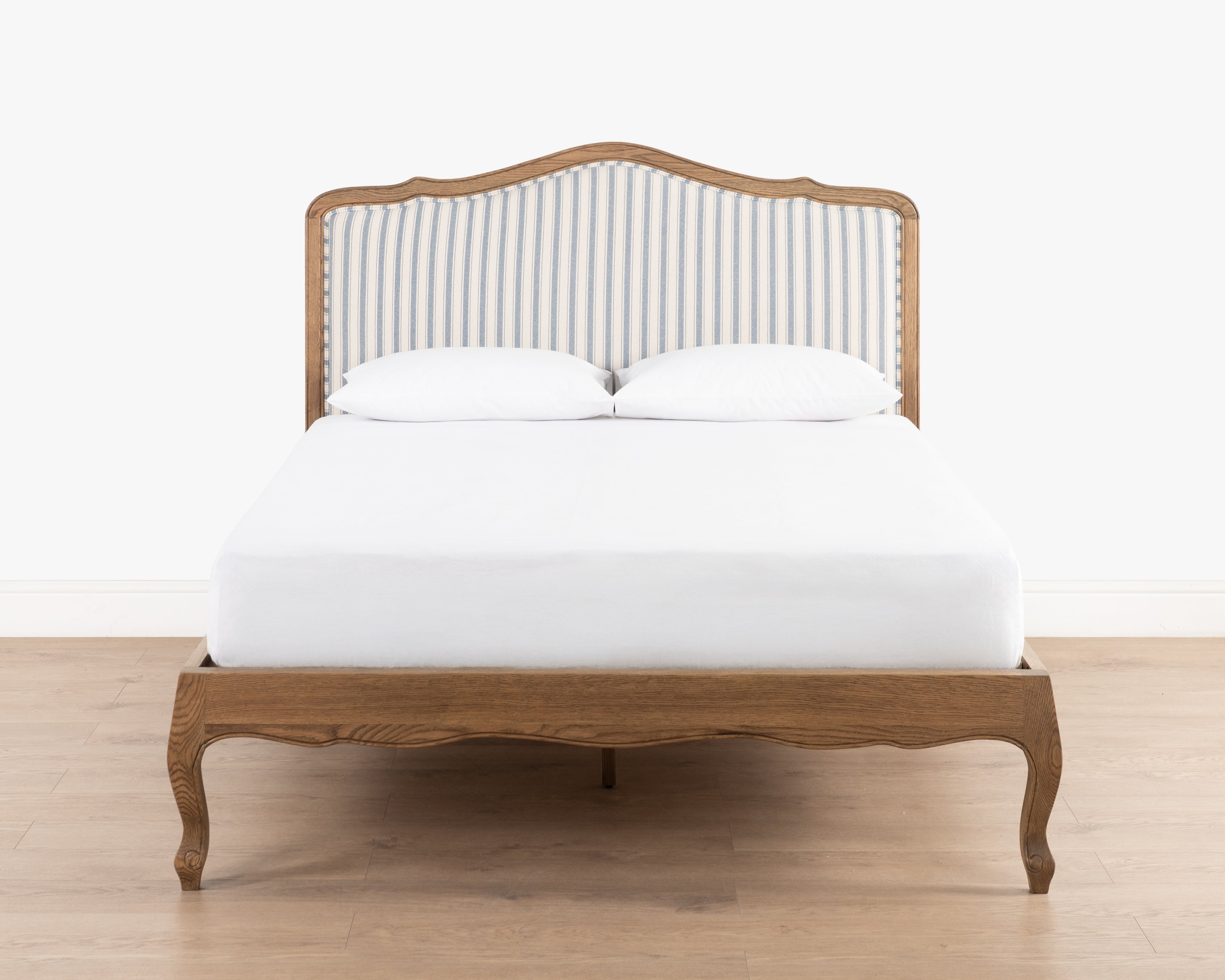 Grace Bed | Queen | Blue Stripe