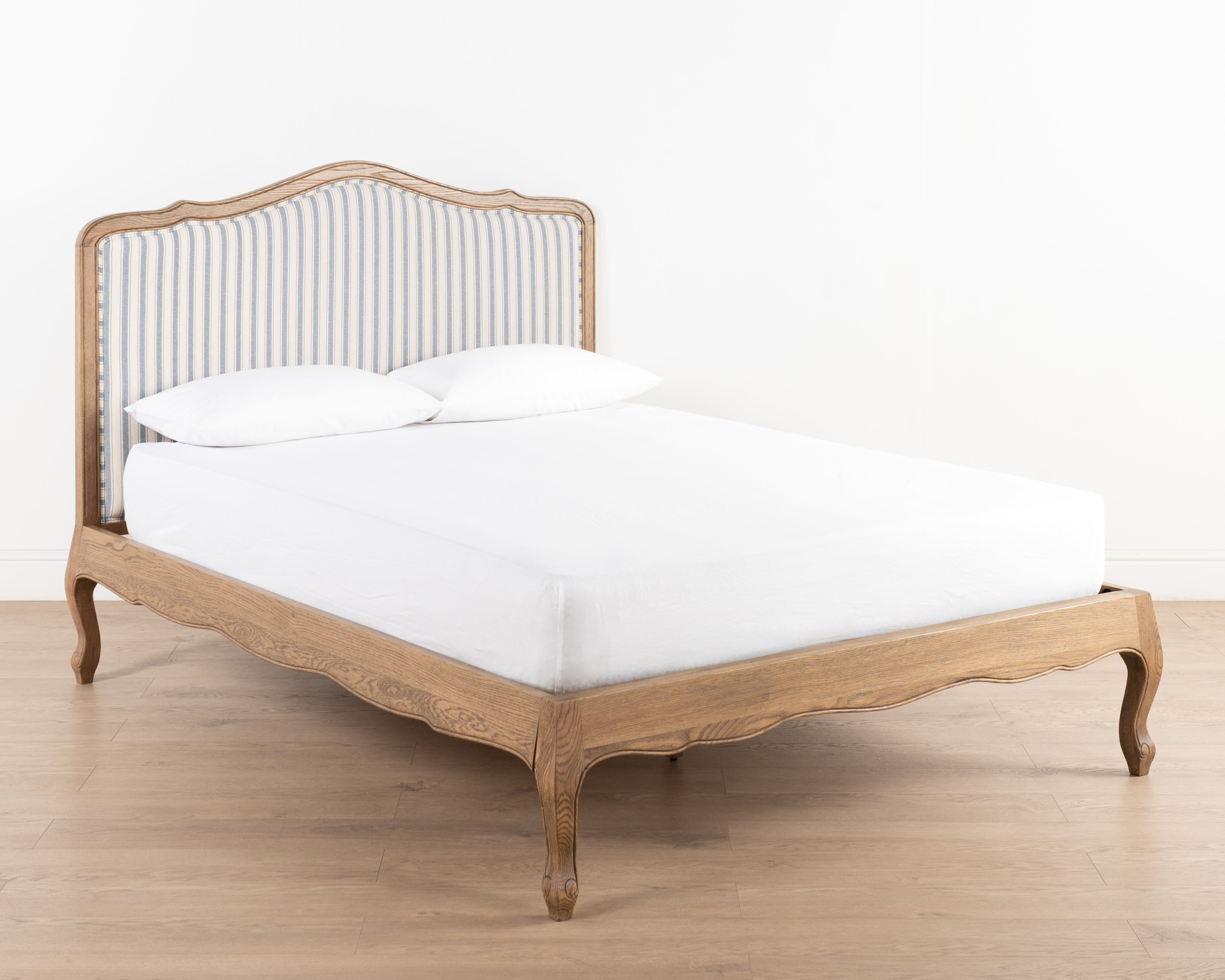 Grace Bed | Queen | Blue Stripe