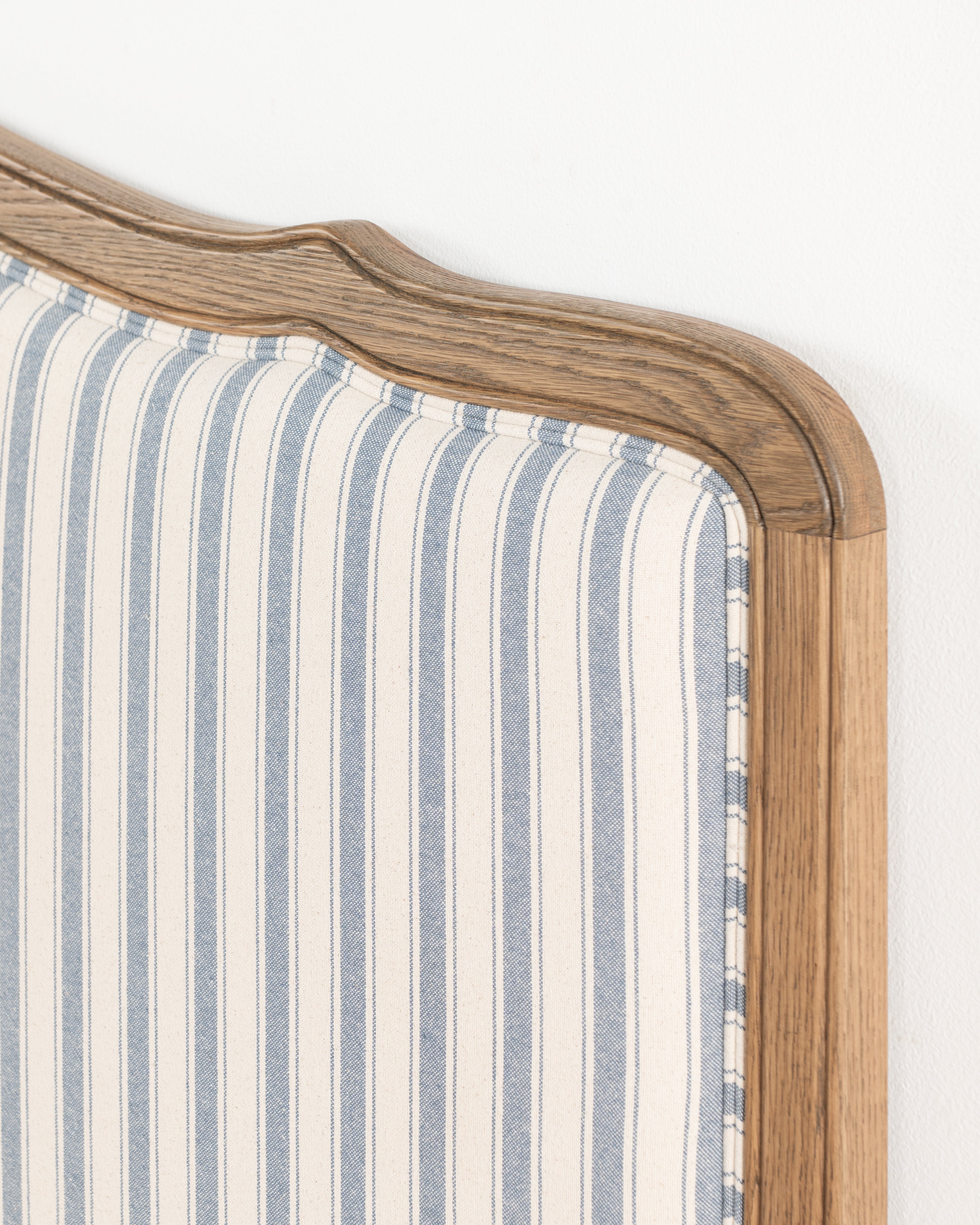 Grace Bed | Queen | Blue Stripe