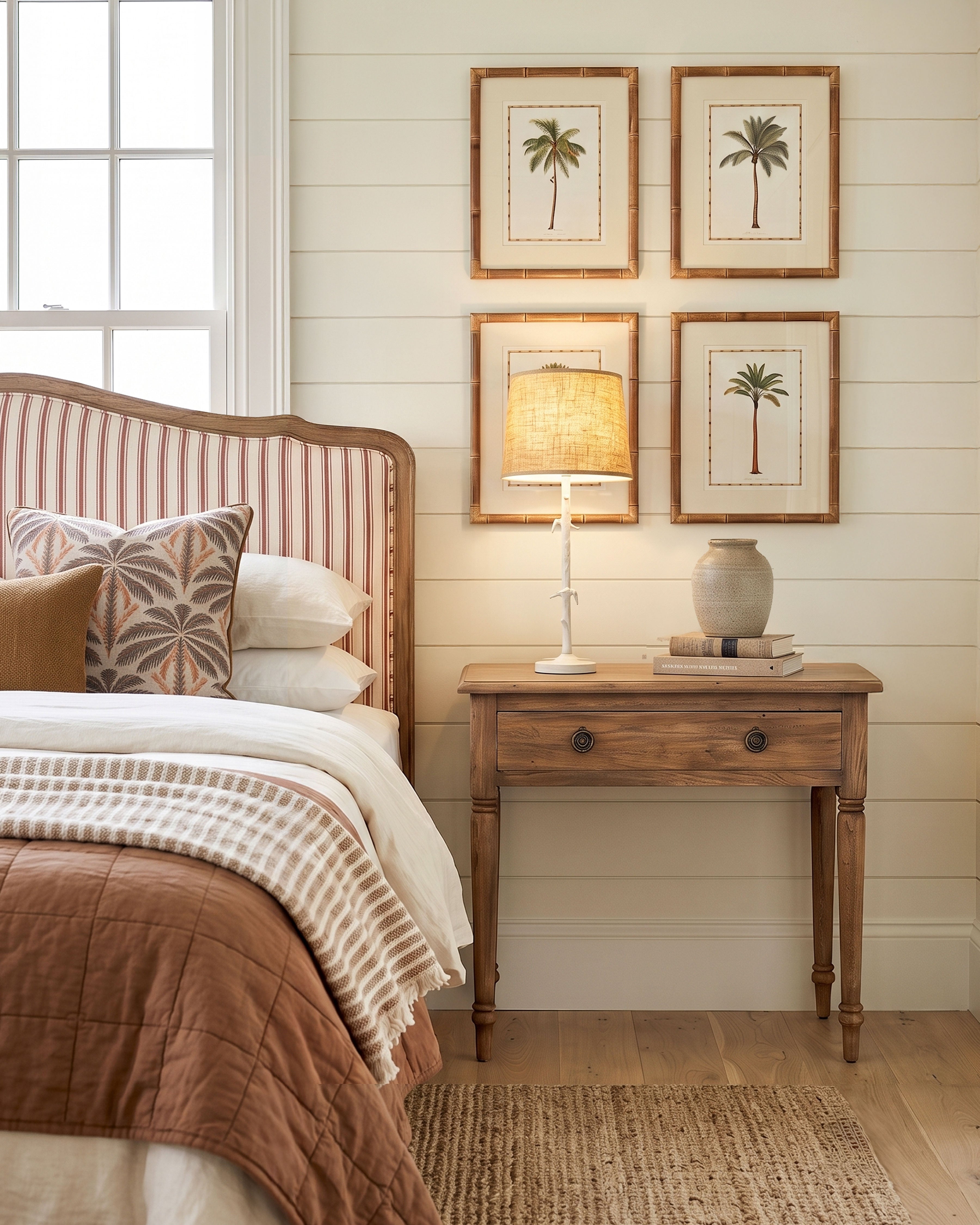 Grace Bed | King XL | Red Stripe