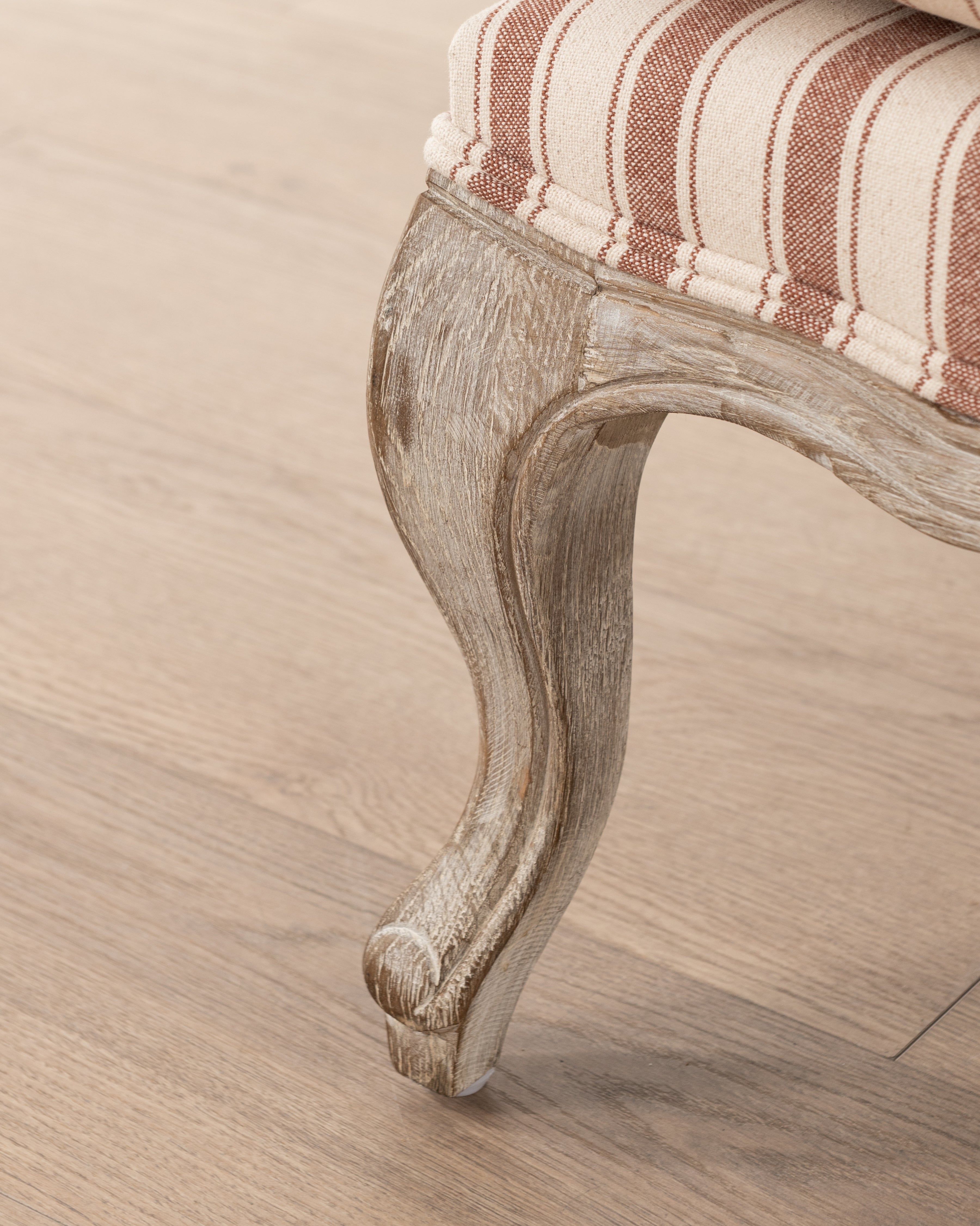 Bodine Bergere Chair | Red Stripe