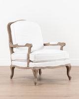 Bodine Bergere Chair | White