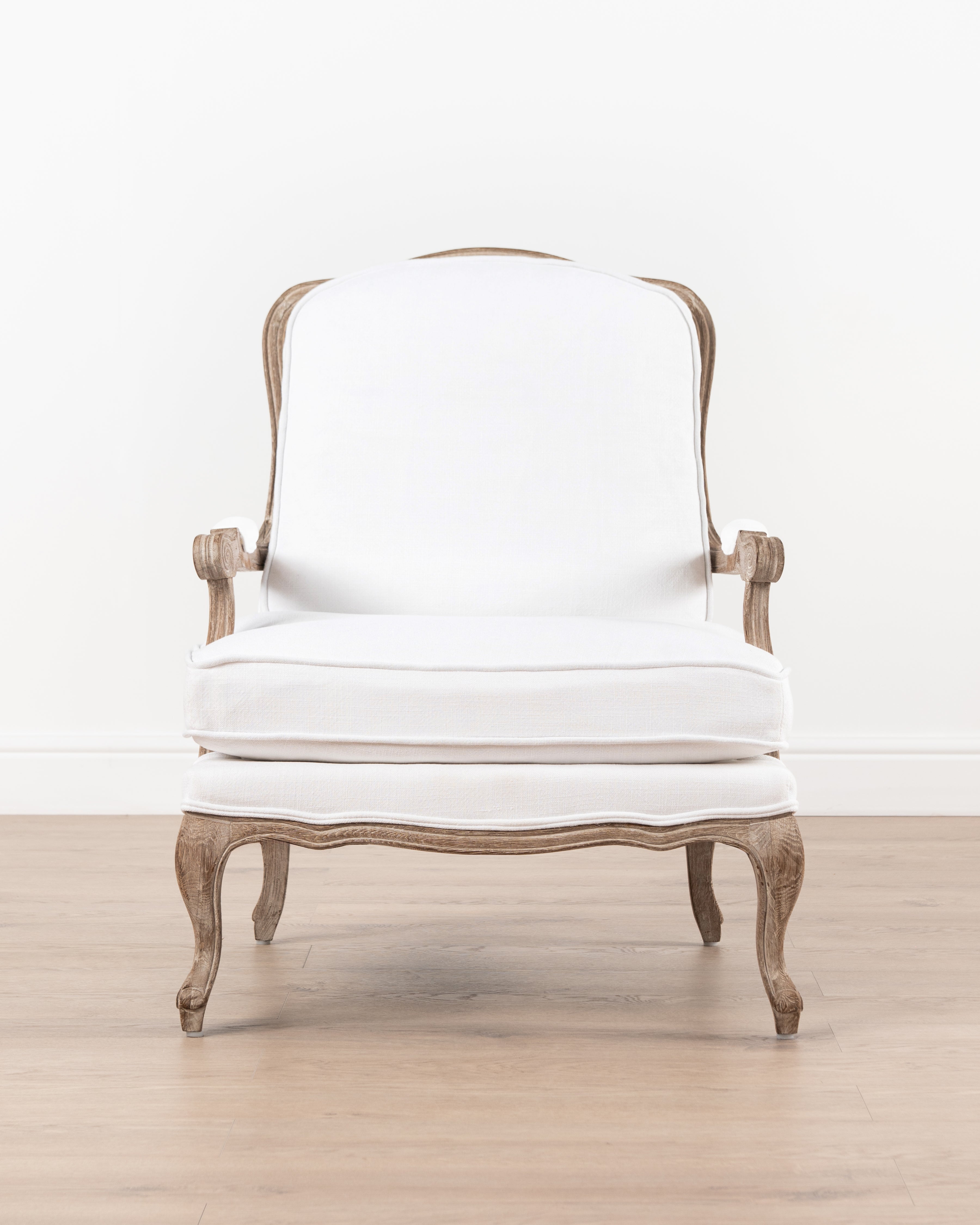 Bodine Bergere Chair | White