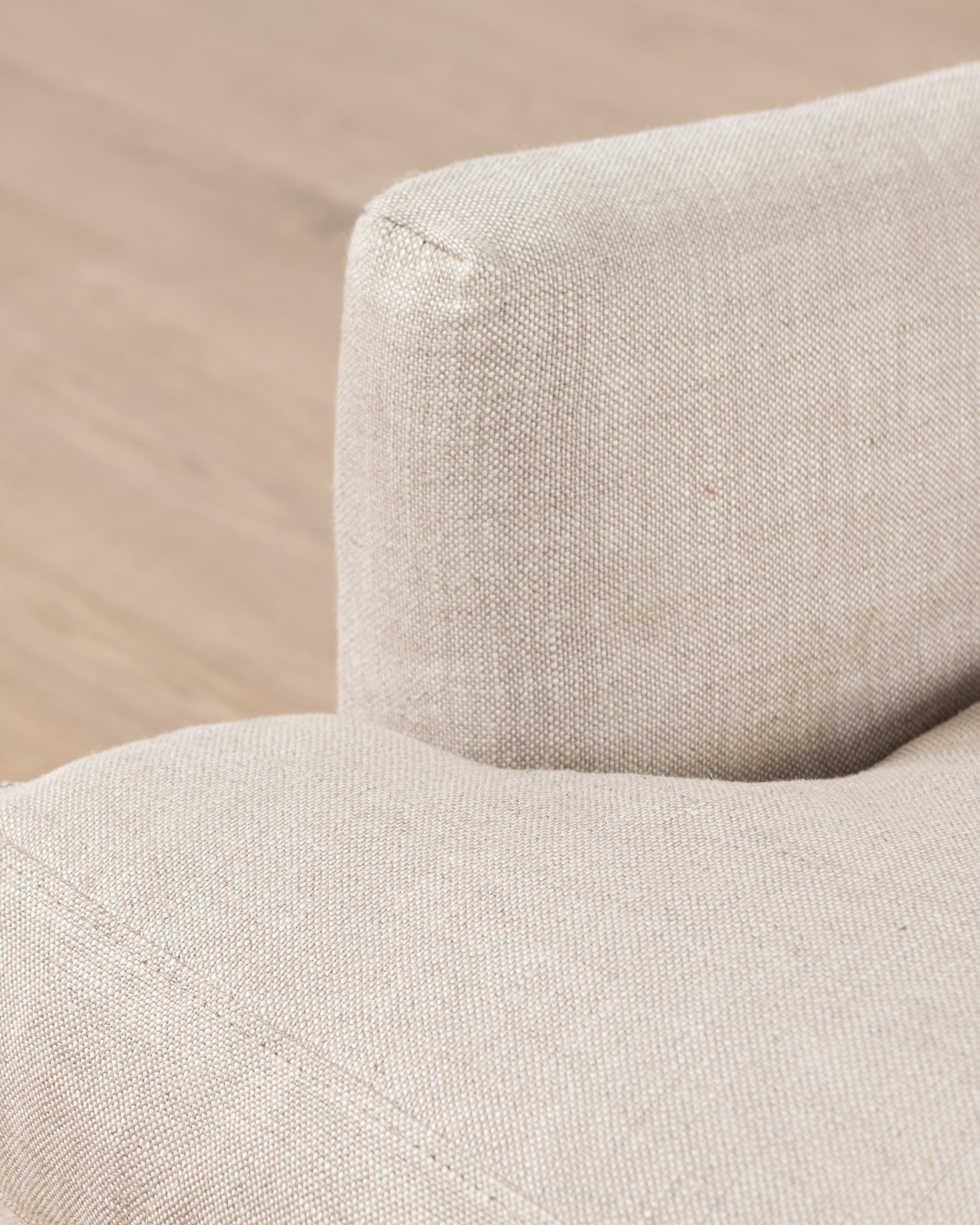 Georgia Slipcover Armchair | Linen