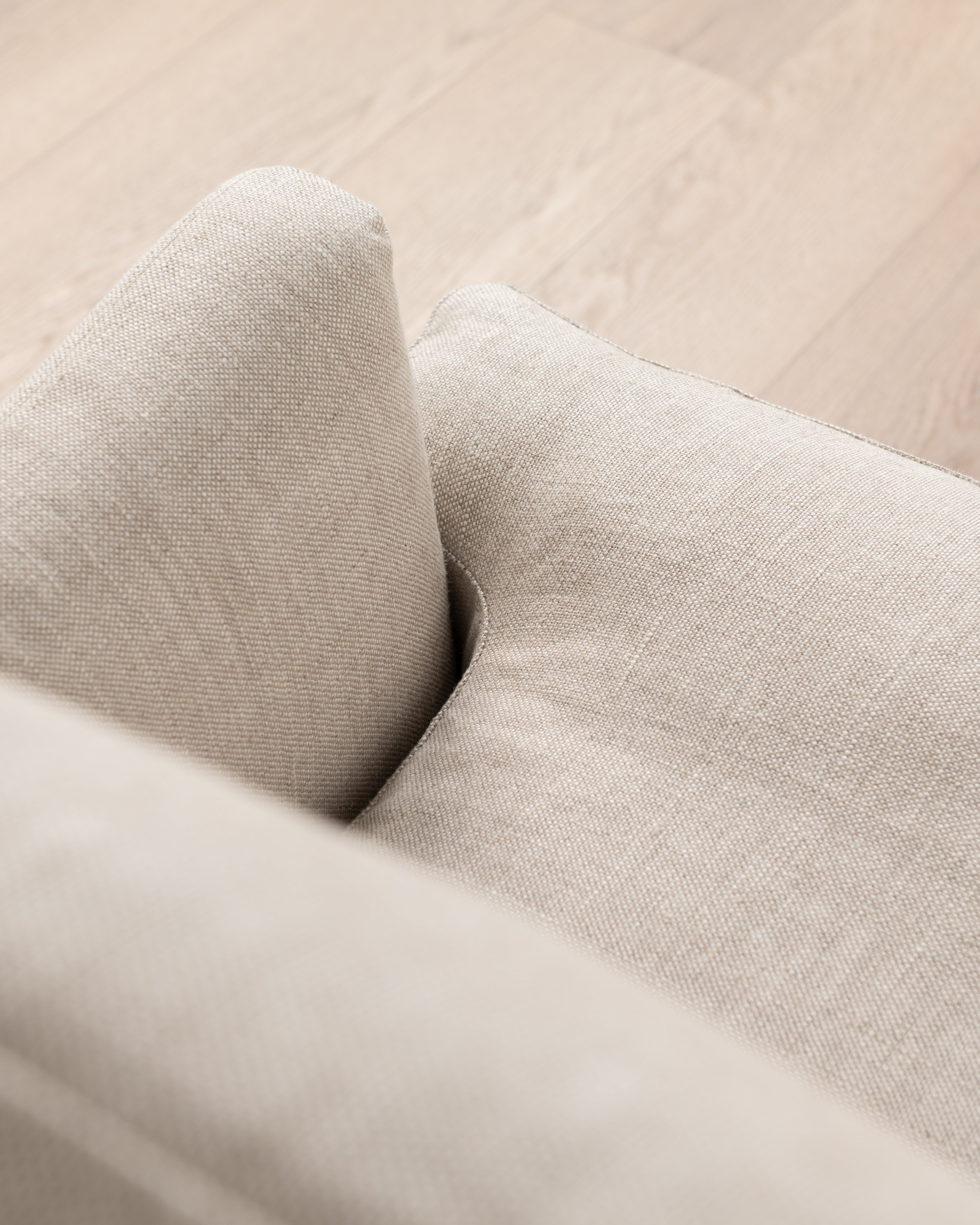 Georgia Slipcover Armchair | Linen