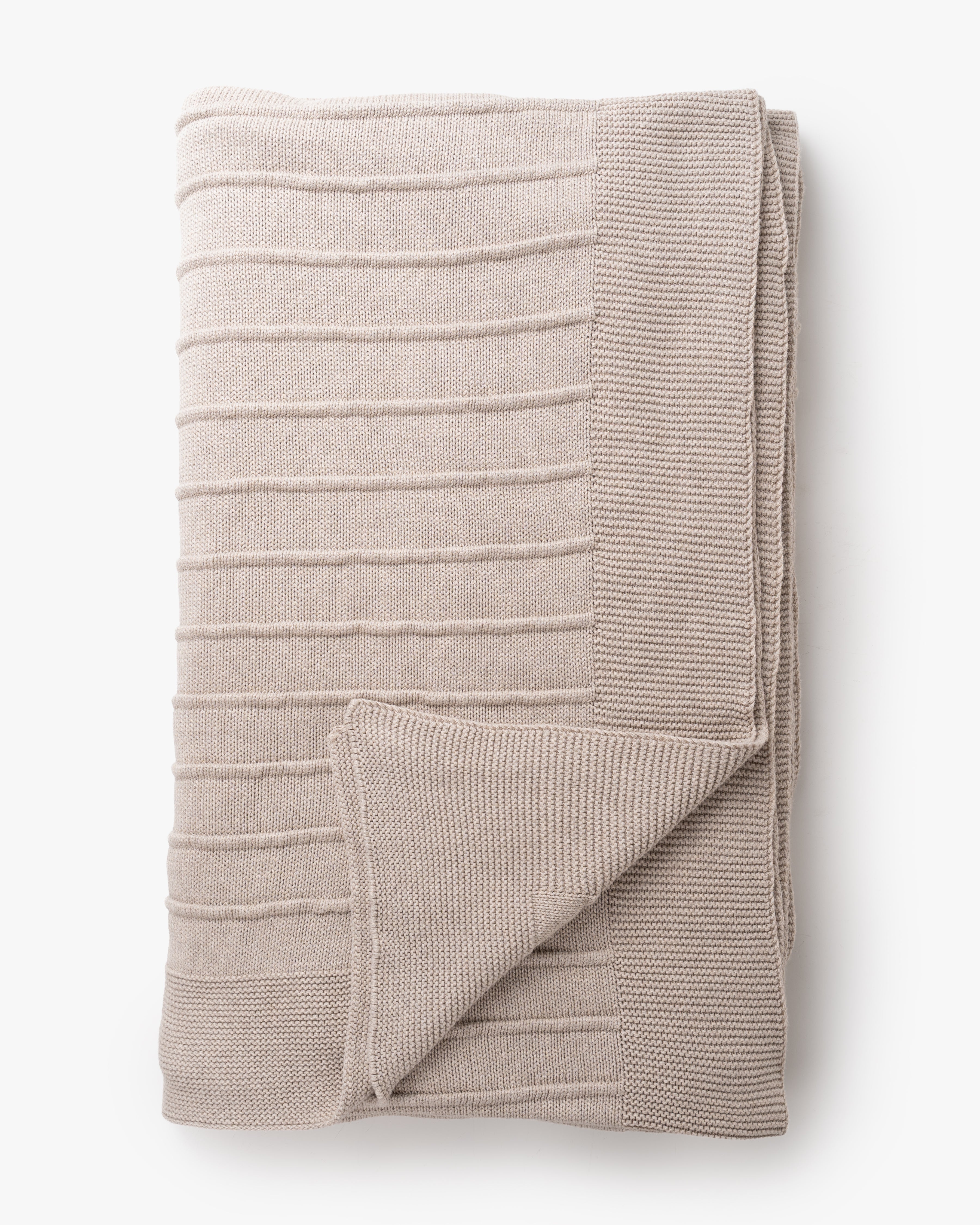 Marlow Knit Throw | Cashew