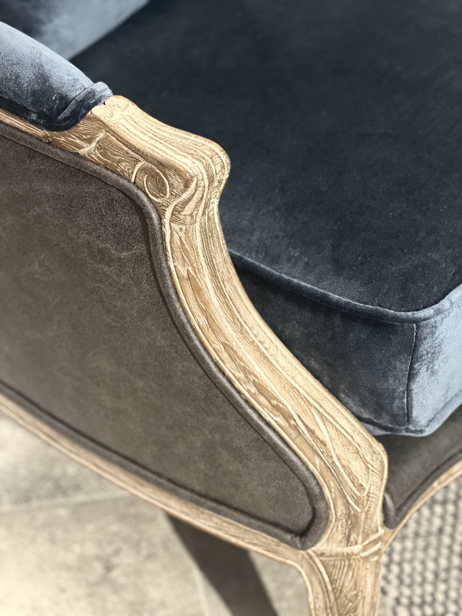 Penelope Accent Chair | Brown PU