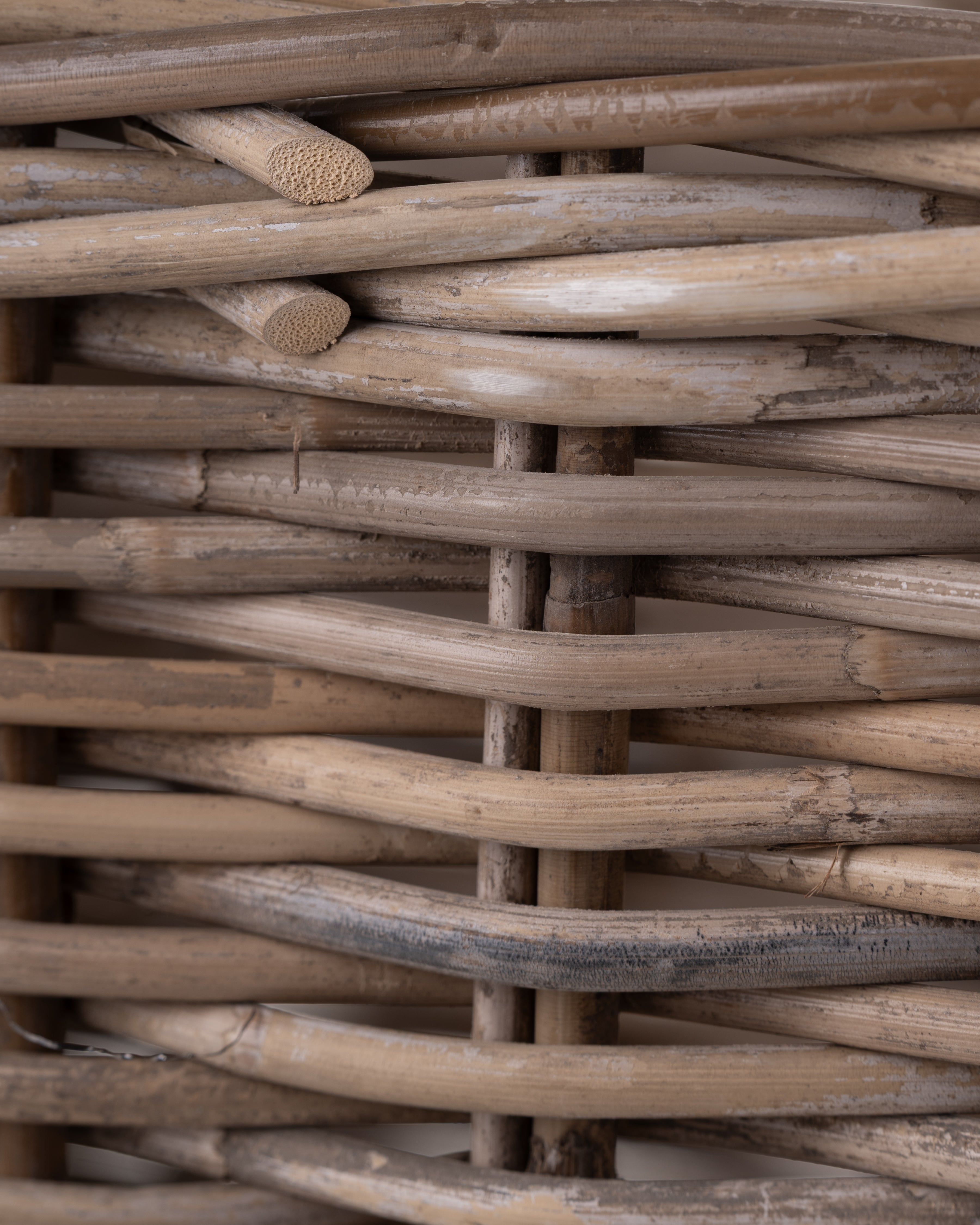 Fireside Rattan Basket