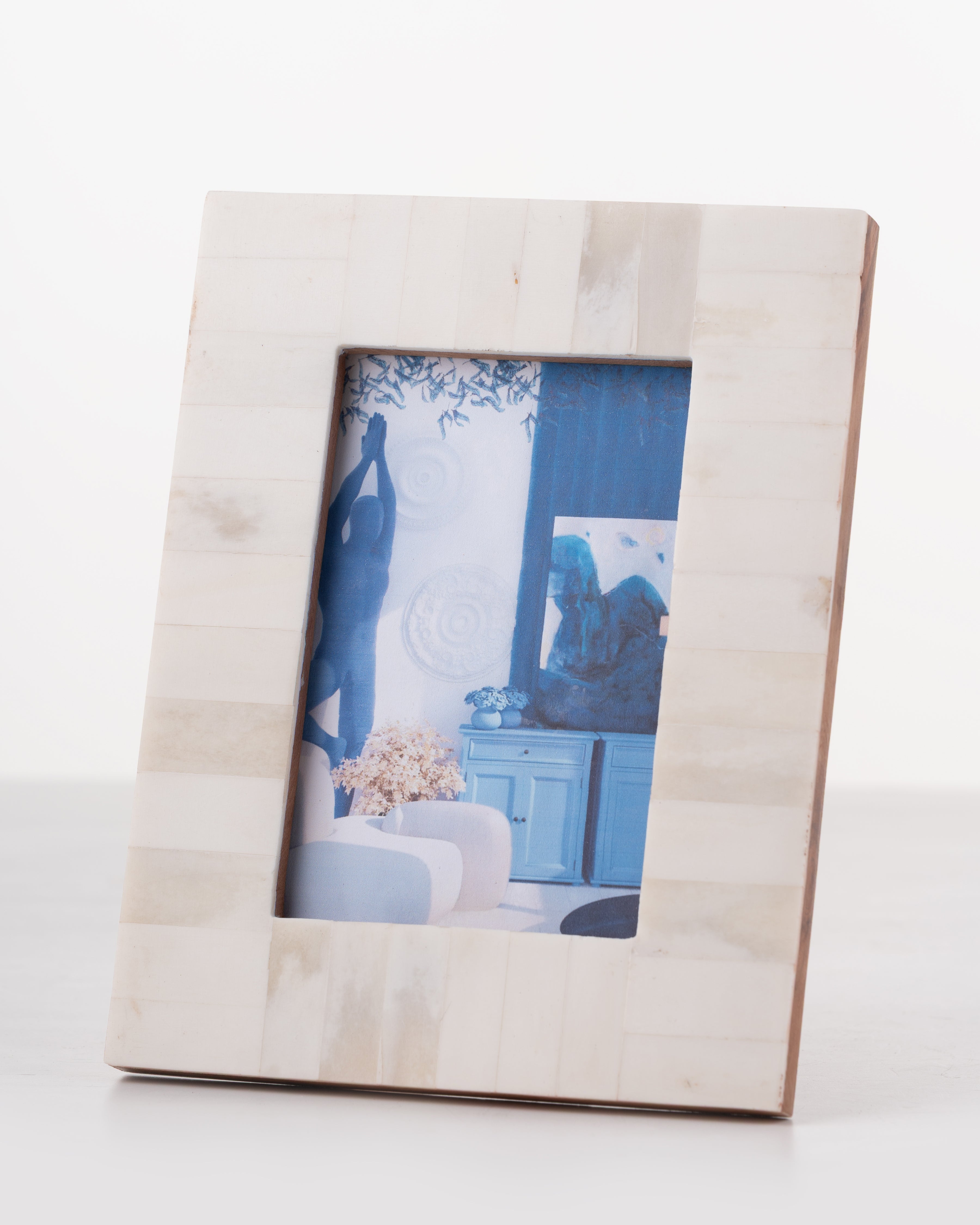 Ivory Inlay Photo Frame