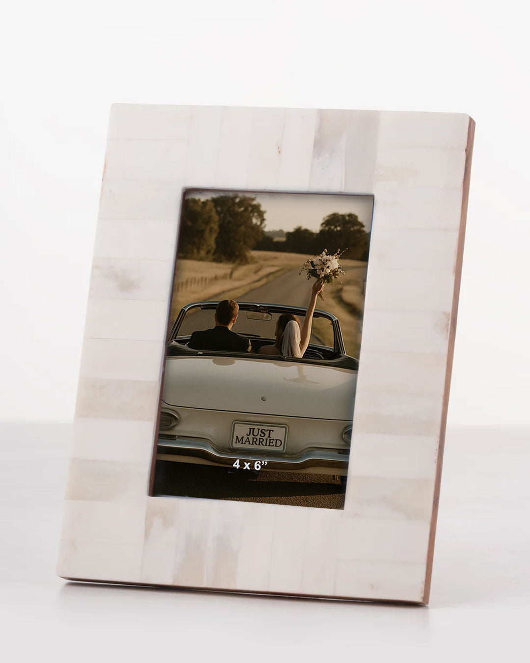Ivory Inlay Photo Frame