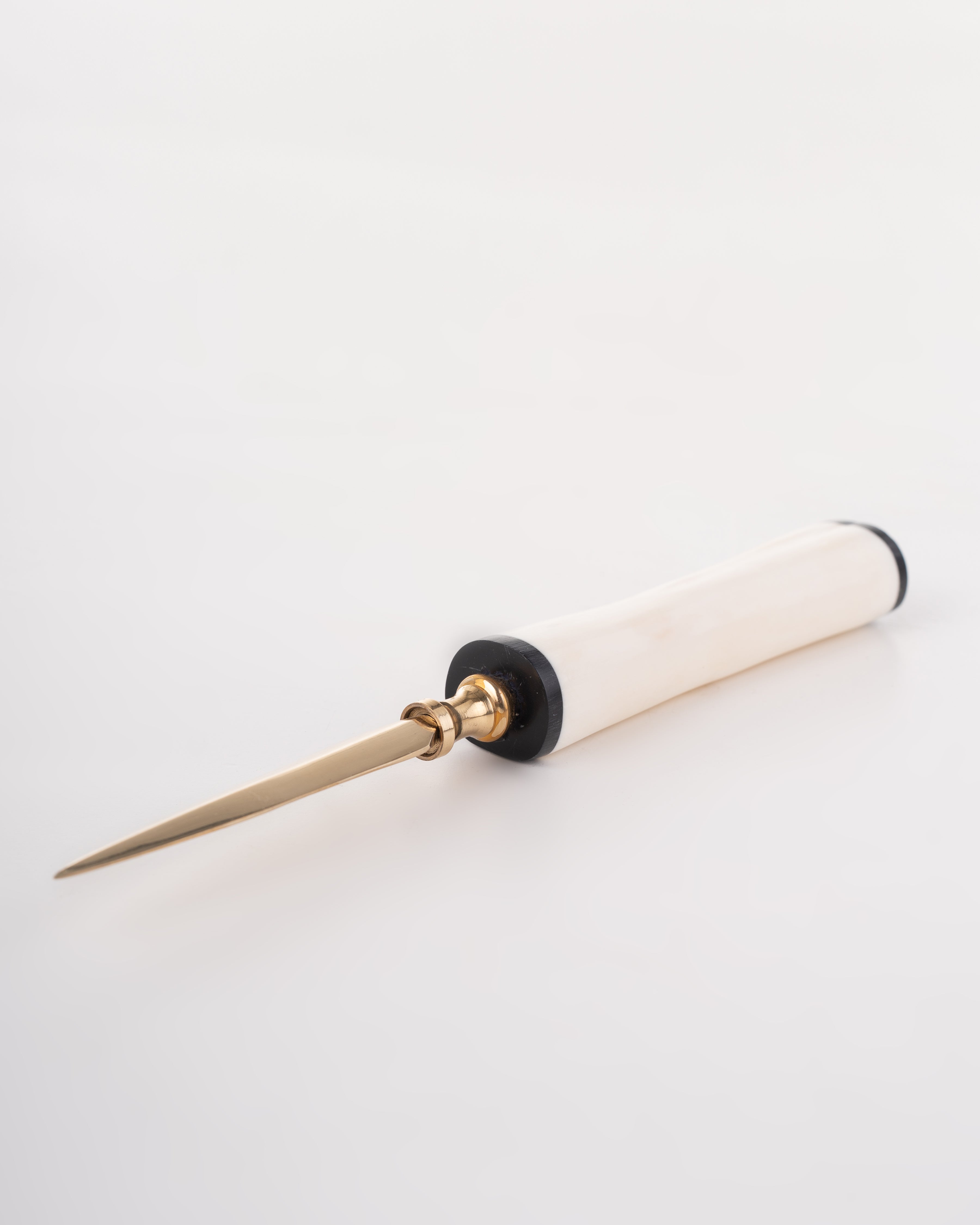 Bone & Brass Letter Opener