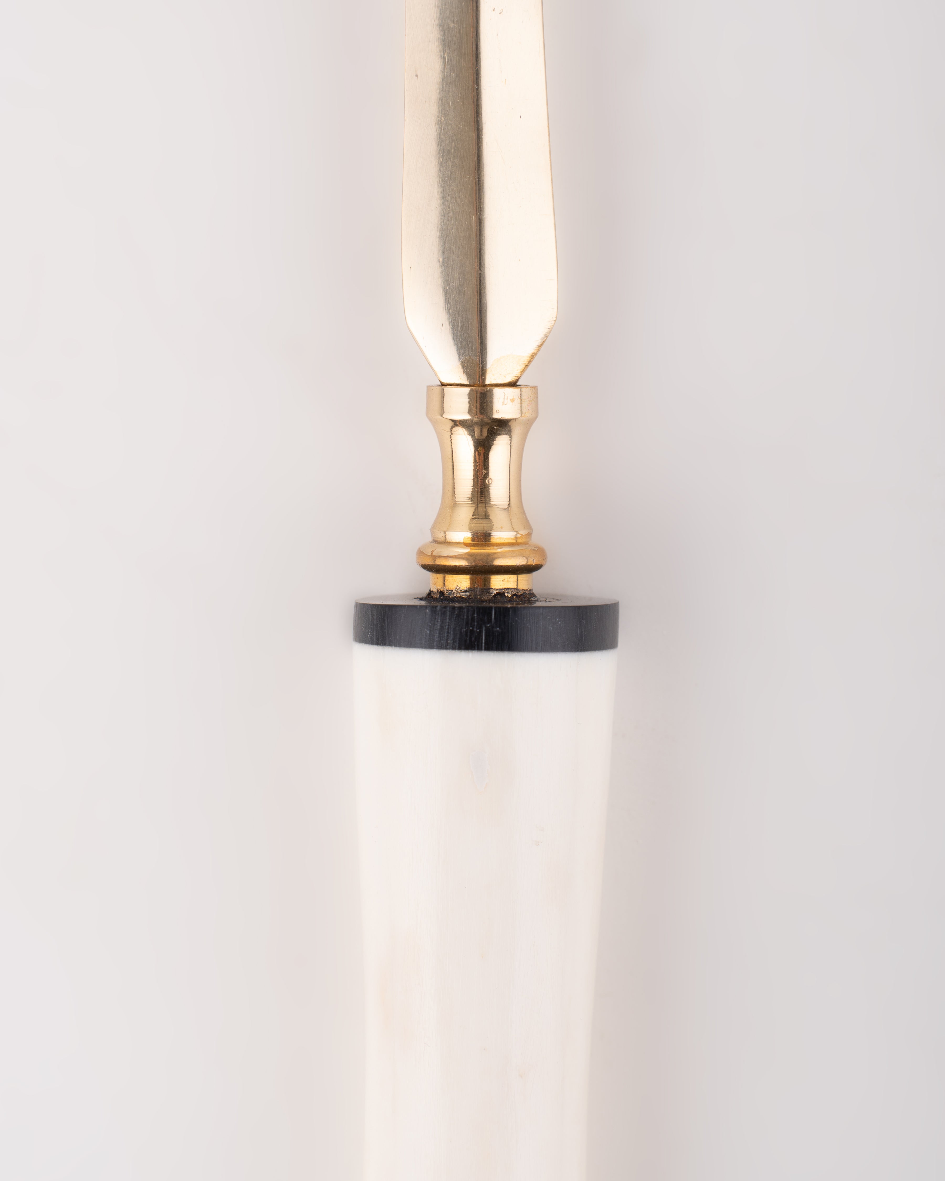 Bone & Brass Letter Opener
