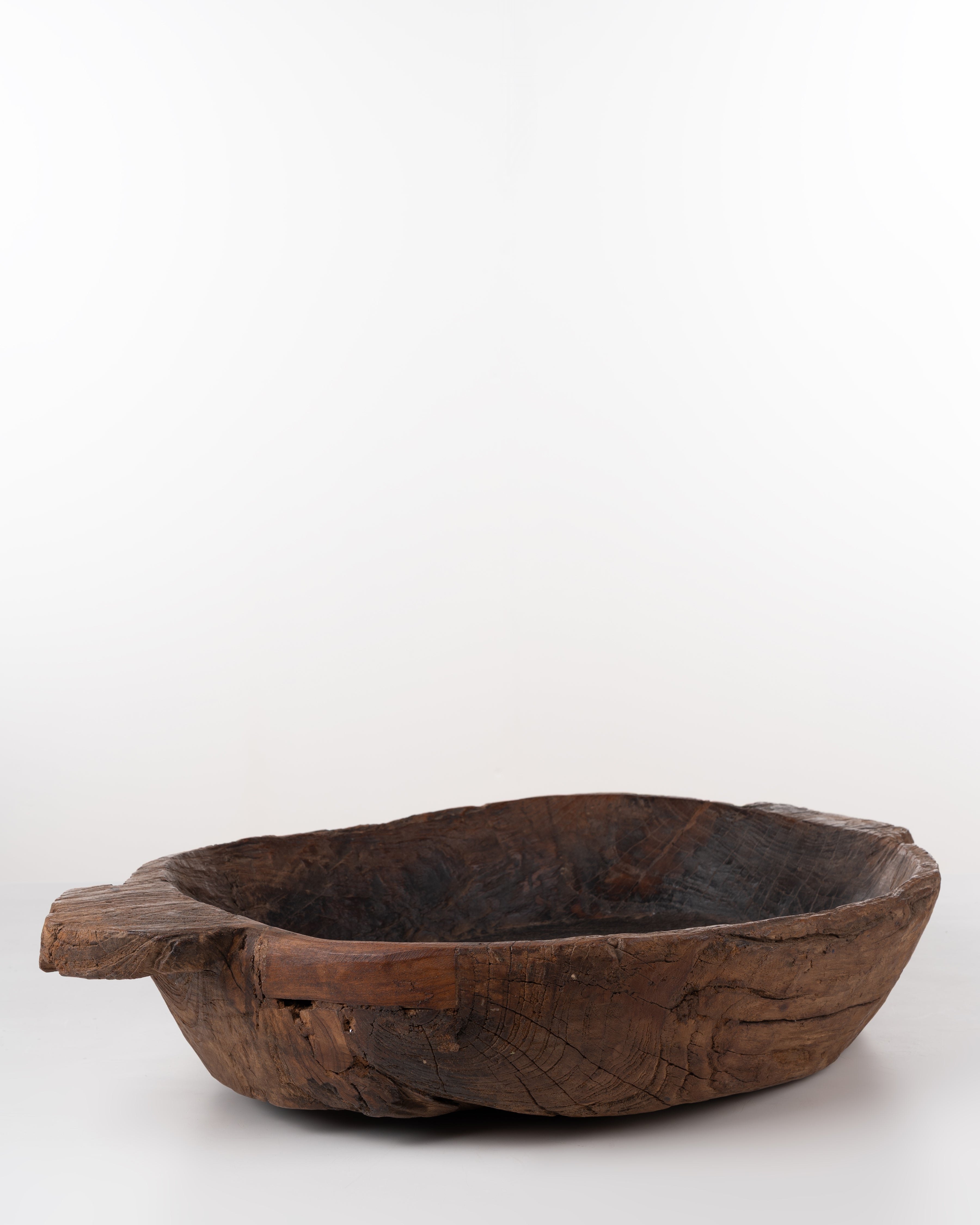 BOWL WOOD ROUND DEEP XL