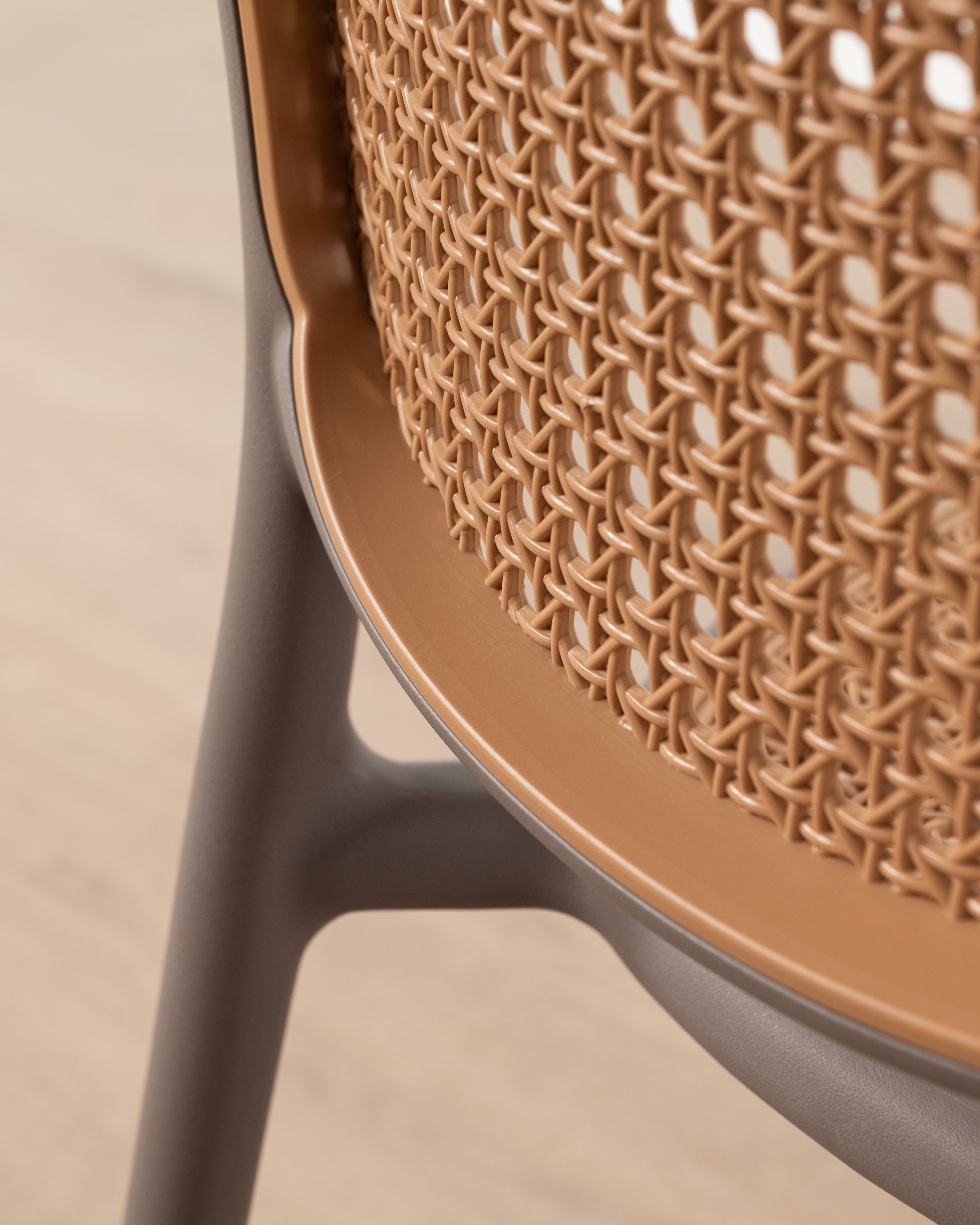 Al fresco Luca dining chair | Taupe