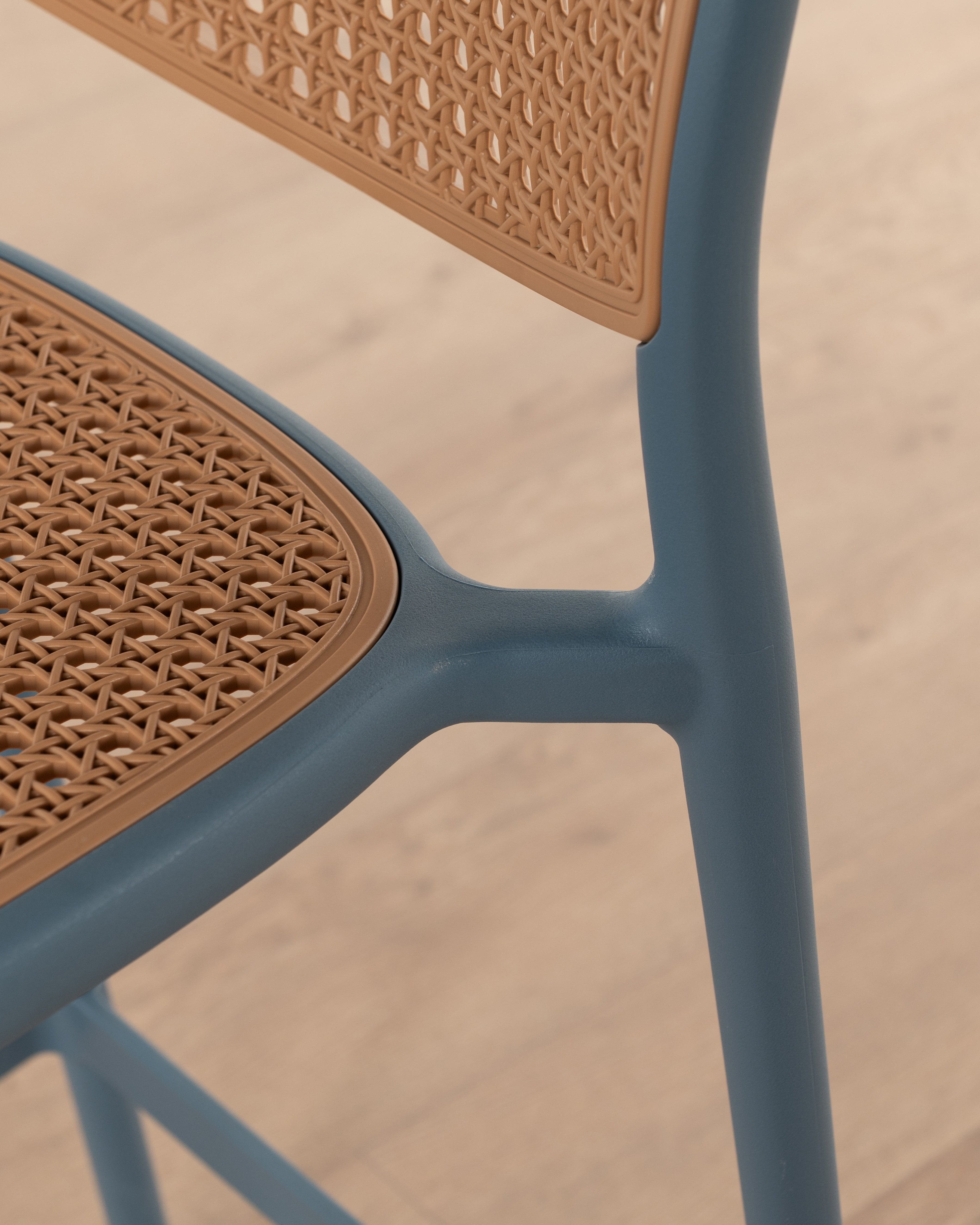Al fresco Luca bar chair | Blue