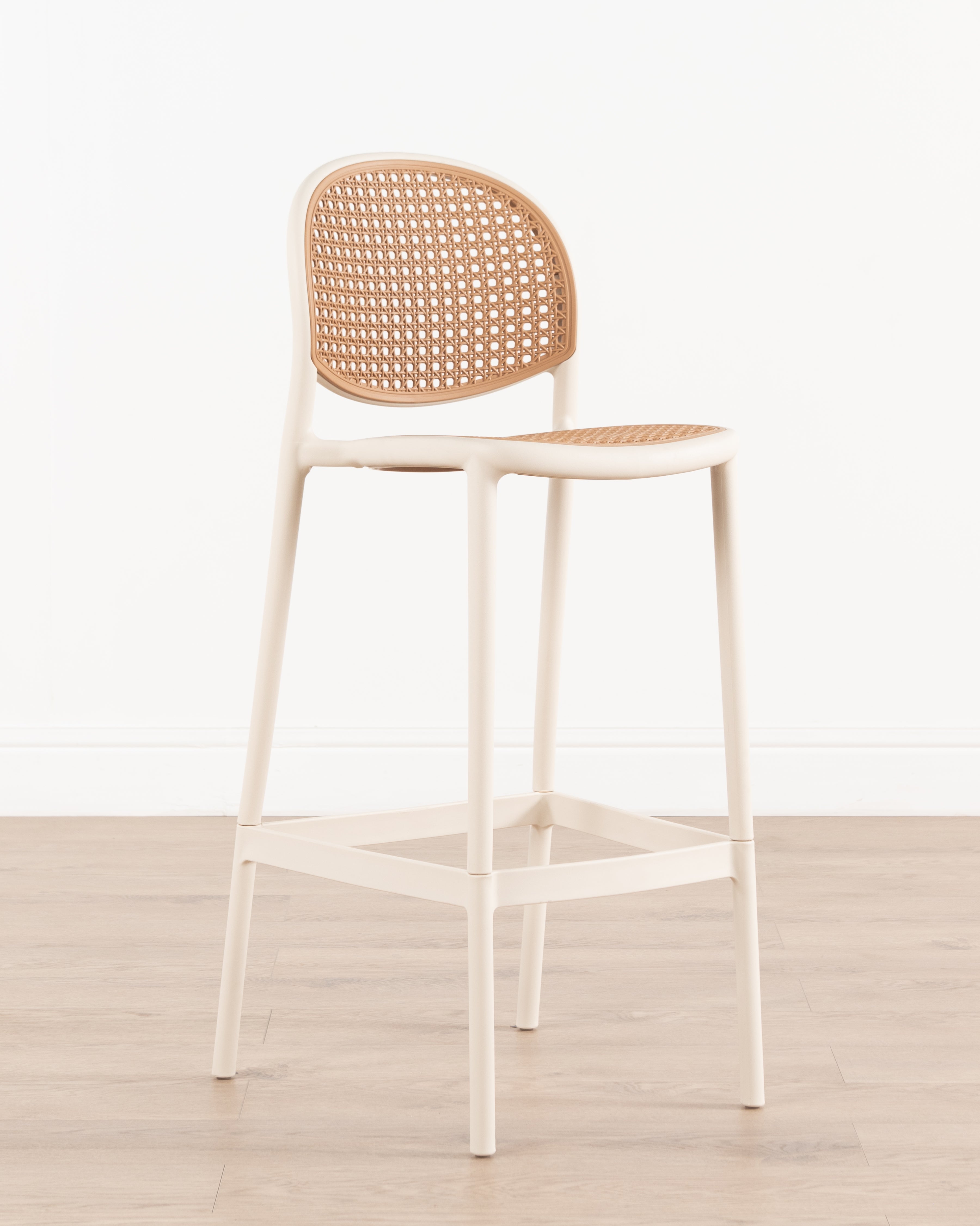 Al fresco Luca bar chair | Cappuccino