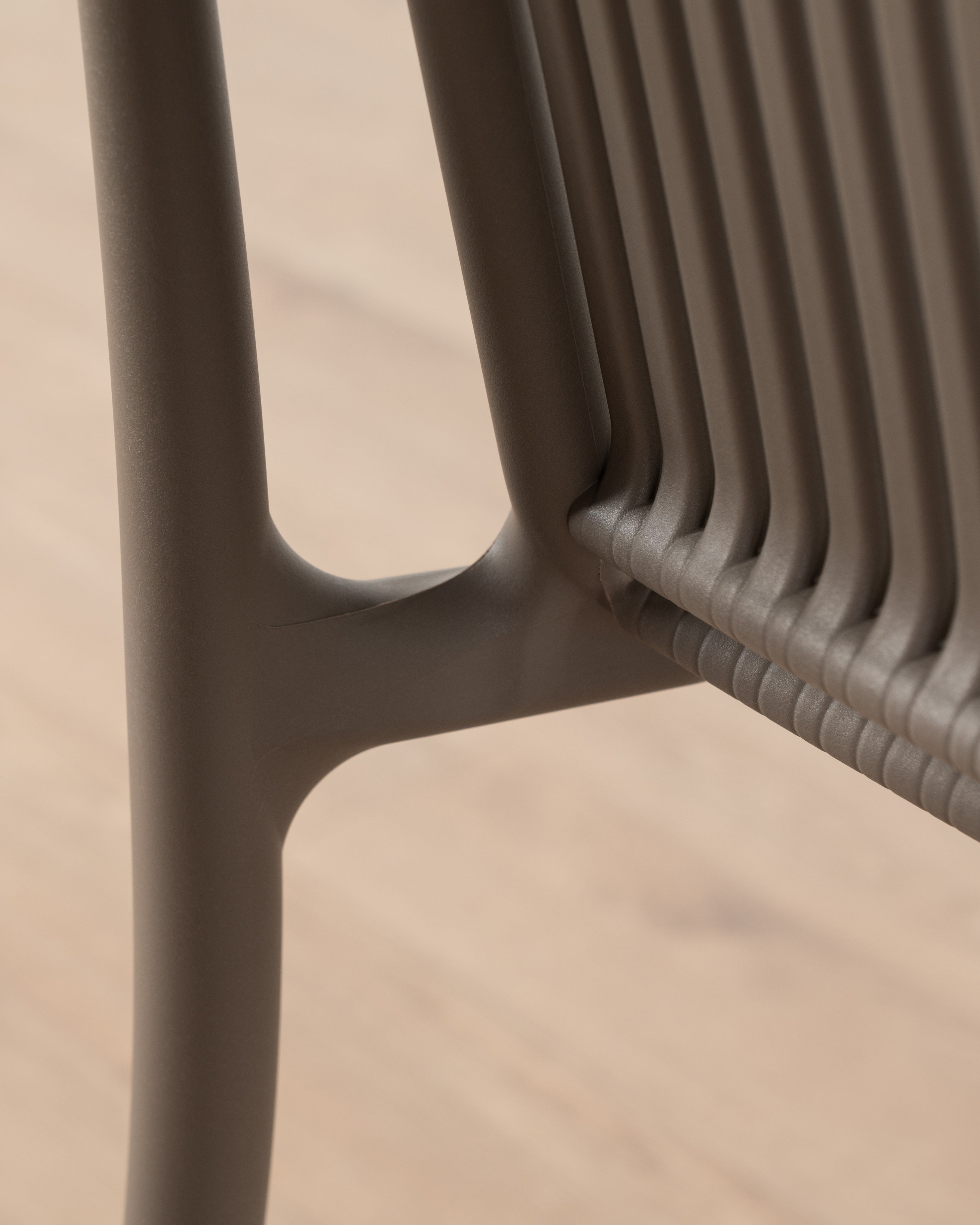 Al fresco Bianca Bar Chair | Taupe