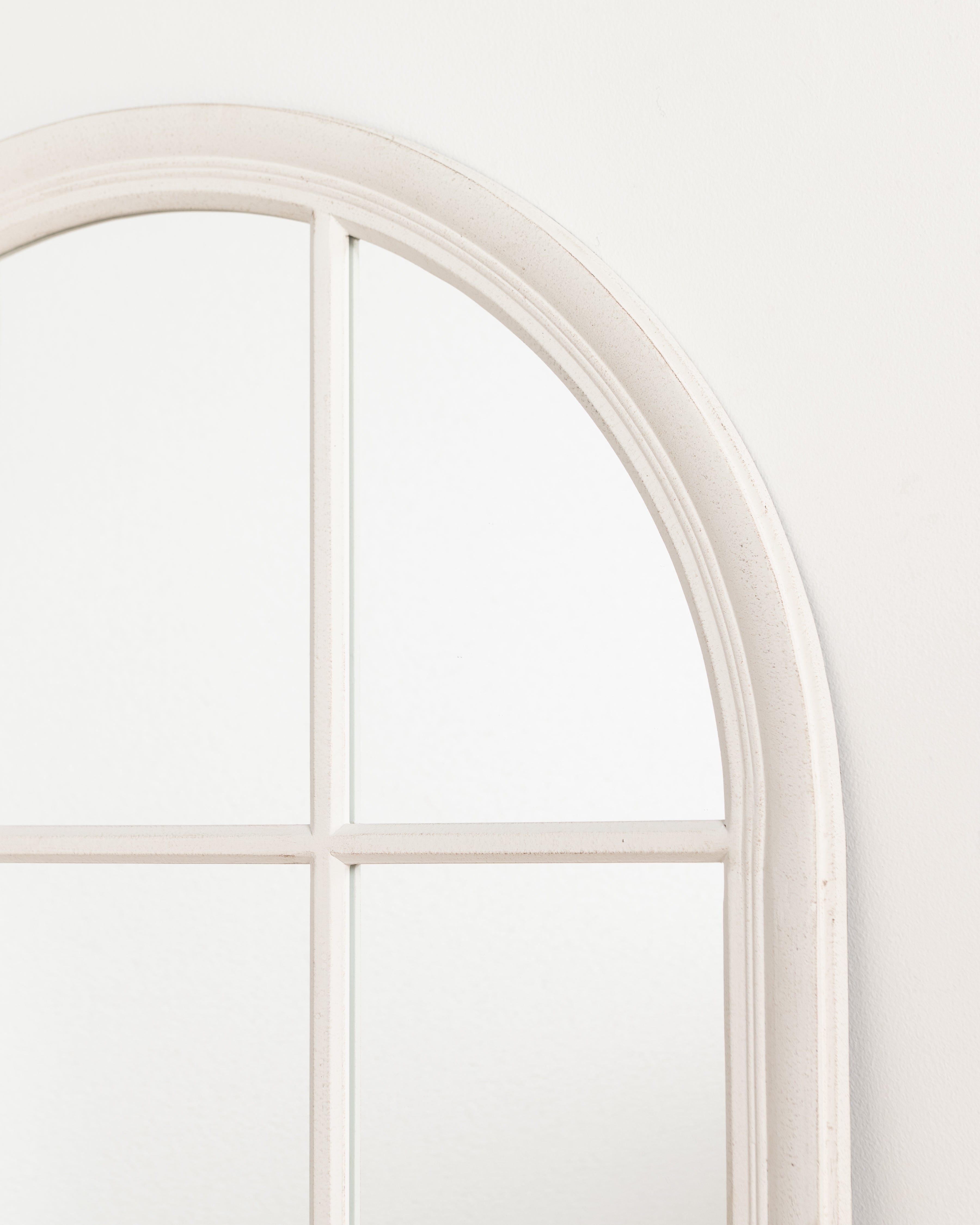 Cathedral Arch Mirror | White