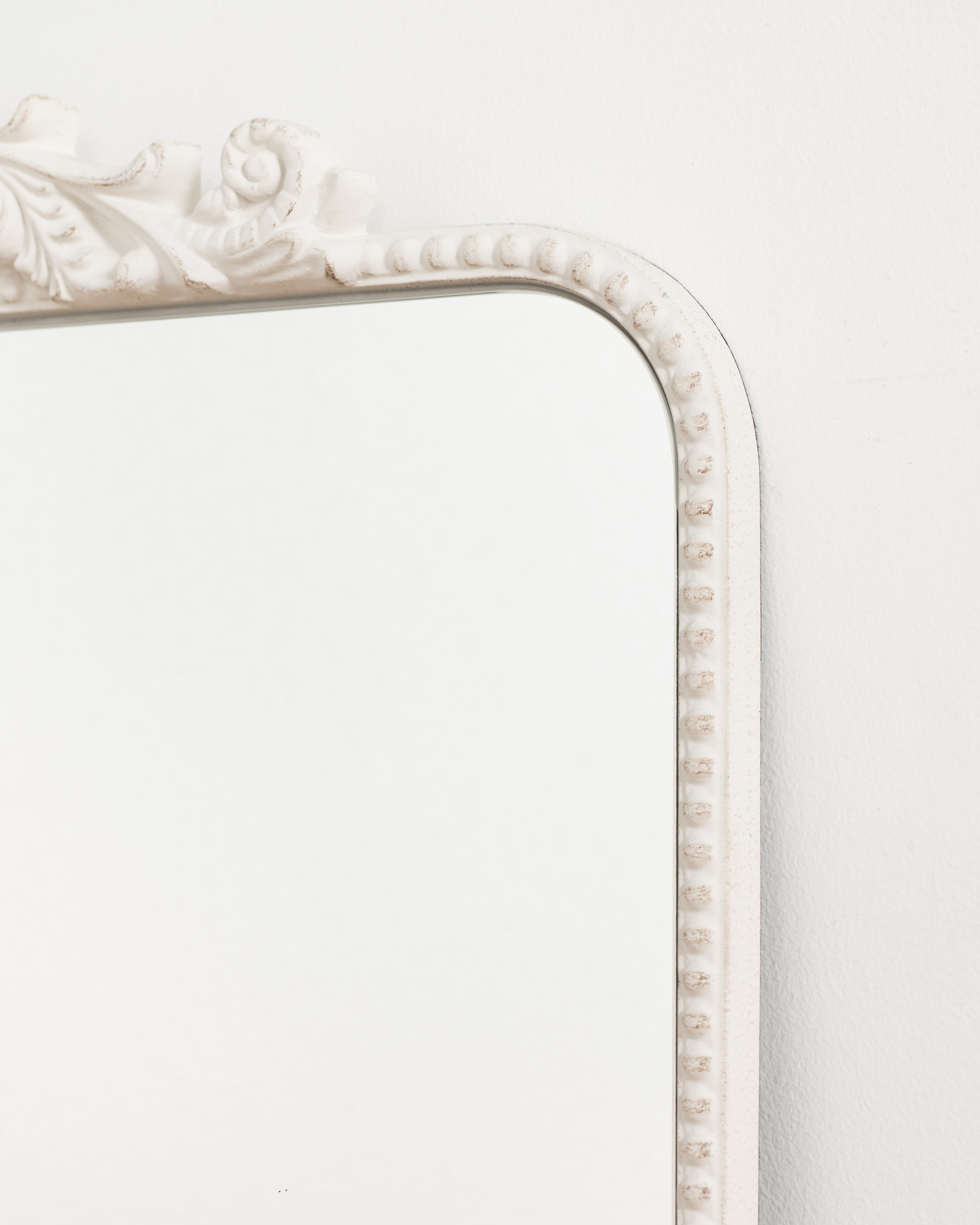 Somerset Rectangular Mirror | White