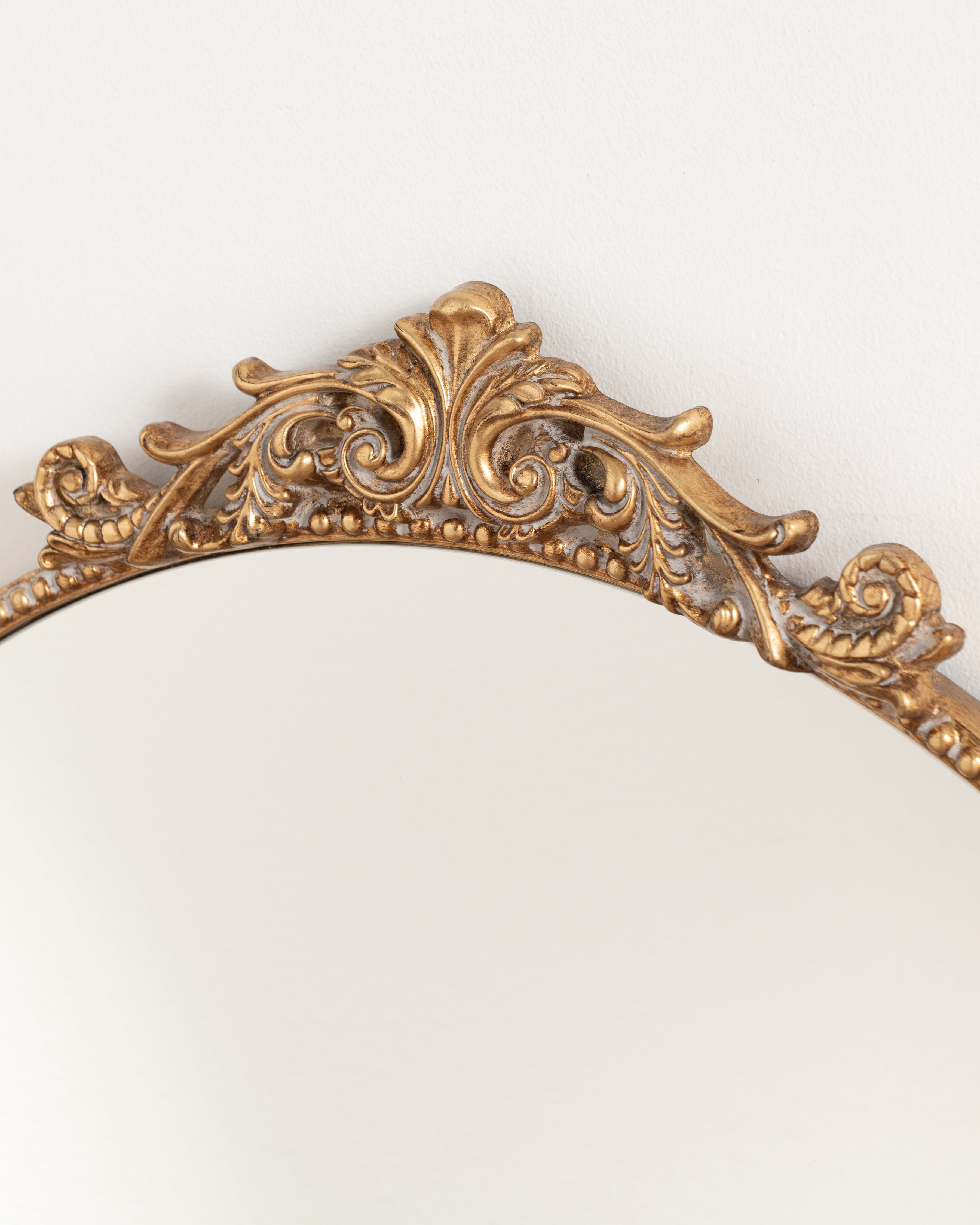 Somerset Round Mirror | Gold