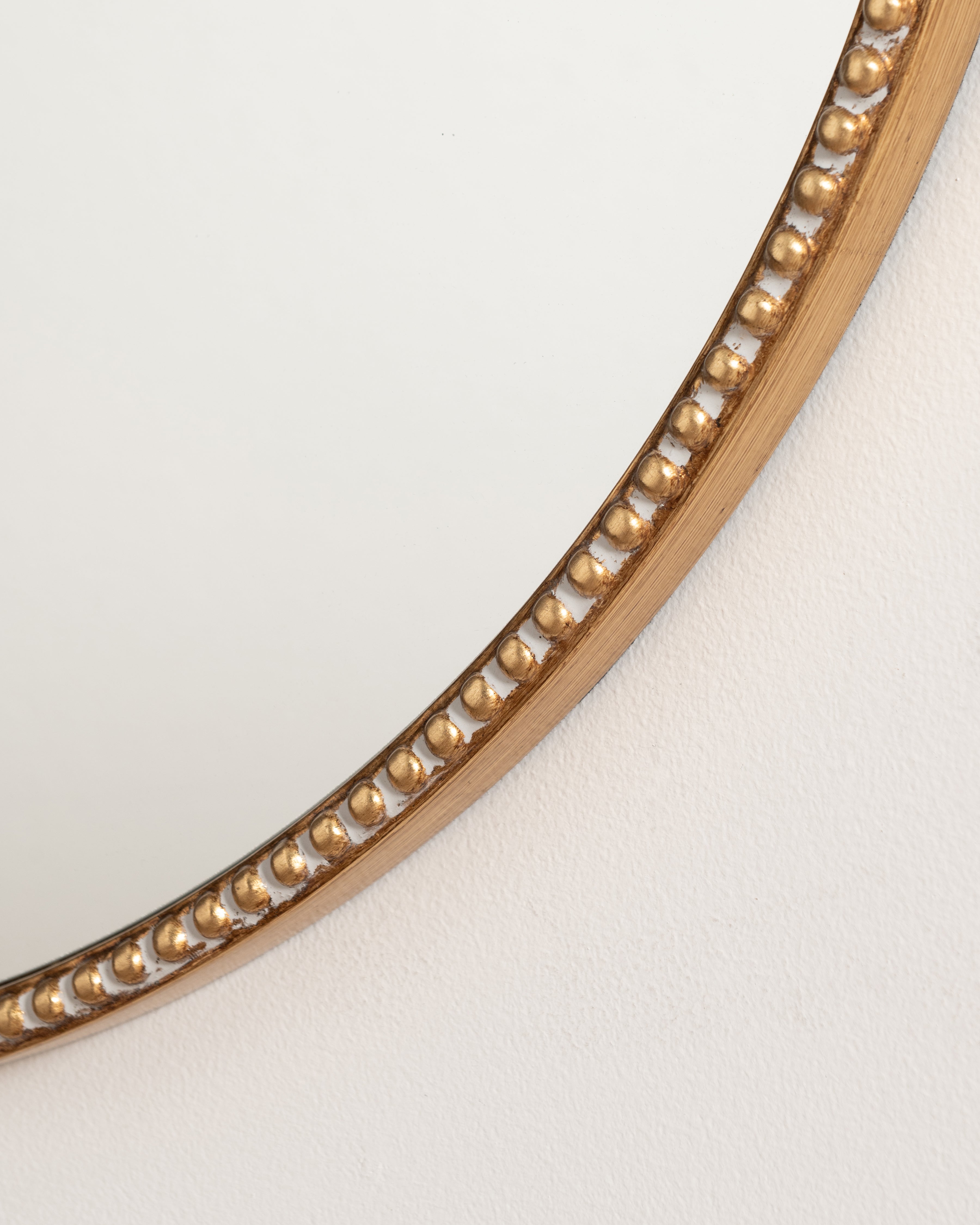Somerset Round Mirror | Gold
