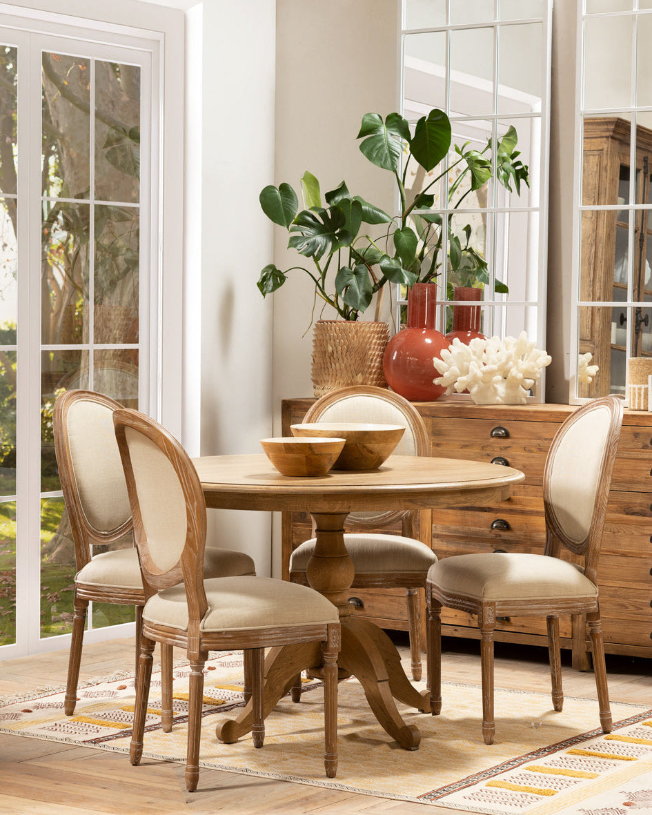 Oxford Round 4-Seater Dining Table