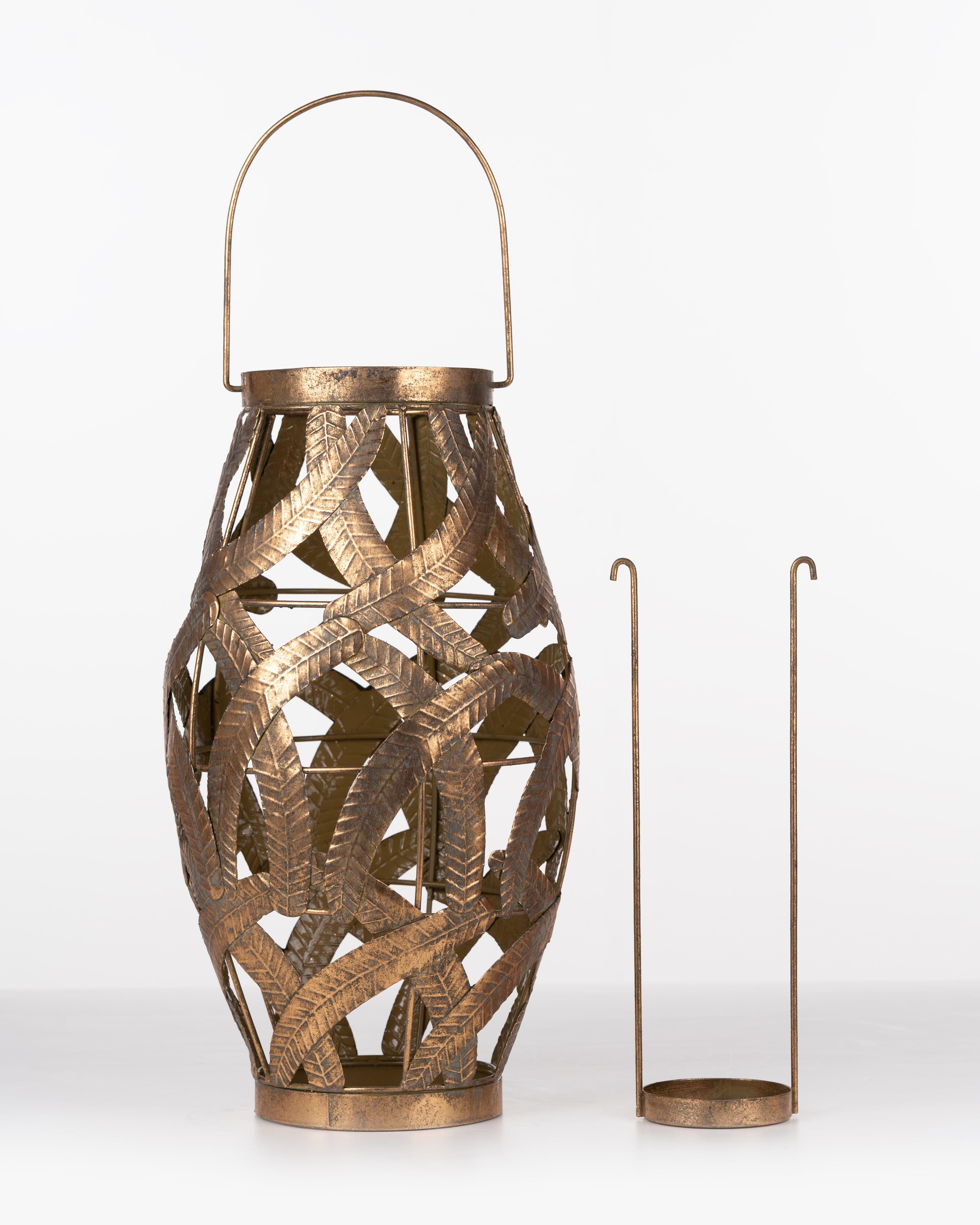 Golden Leaf Lantern