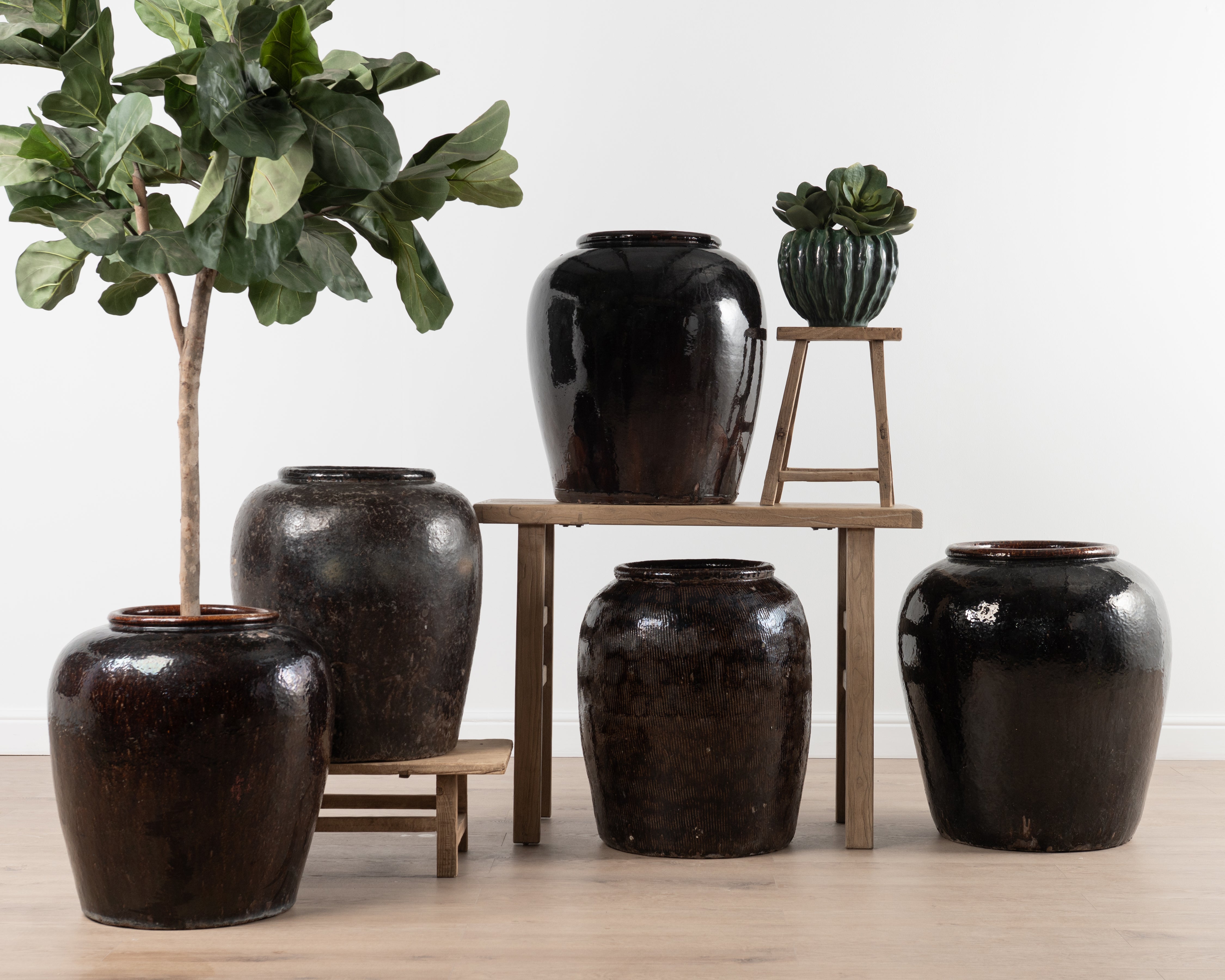 Limited Edition Fernhill Garden pot | Black