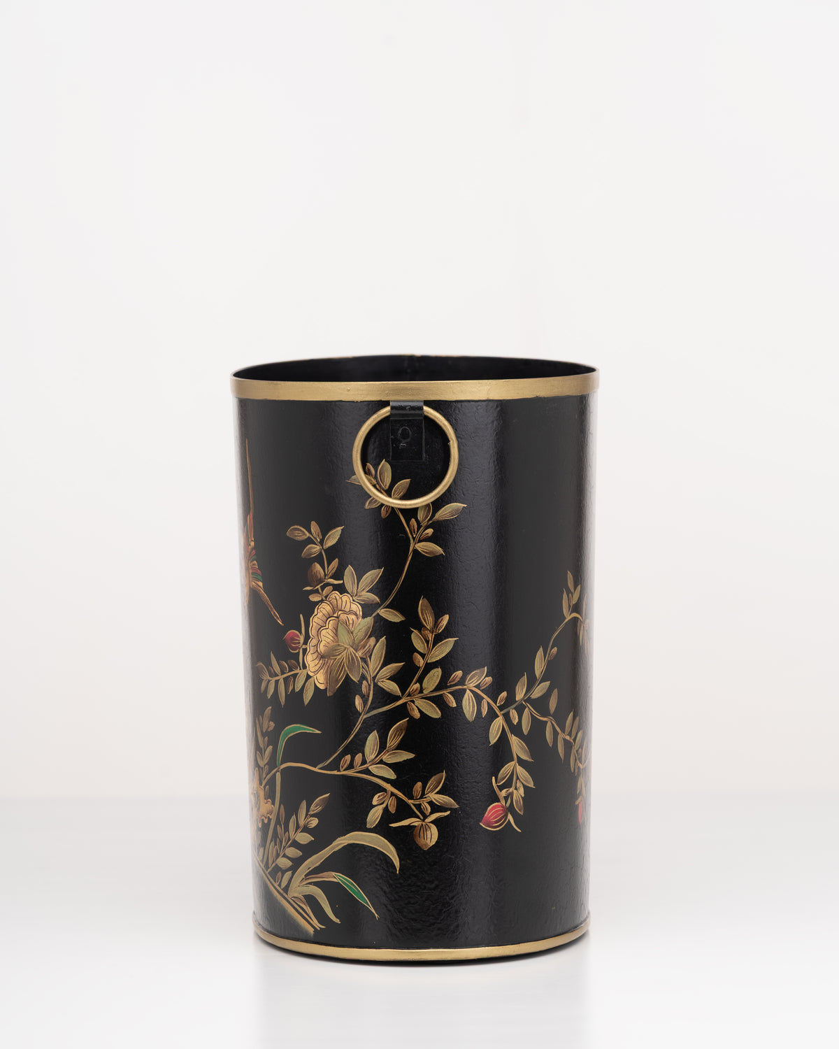 Jardin Noir Oval Wastepaper Basket