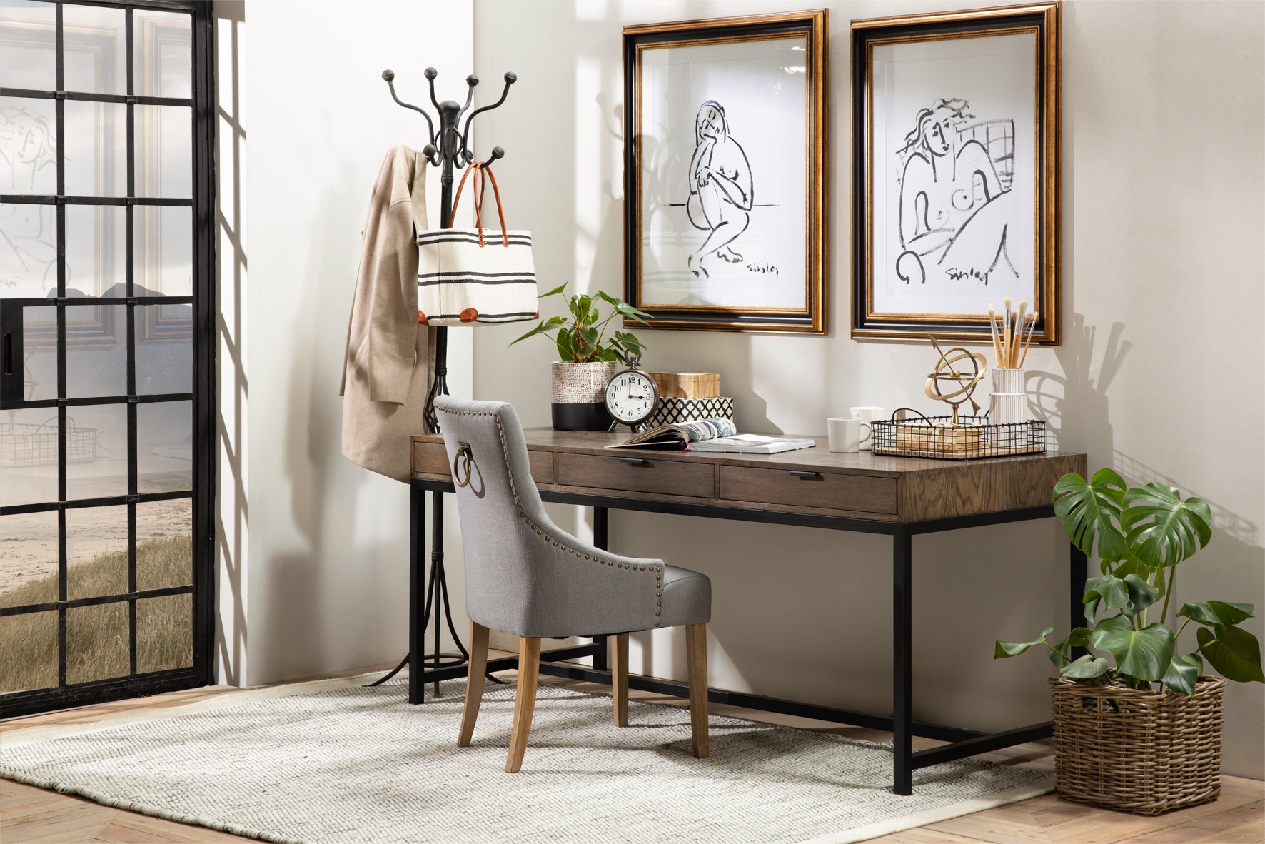 Manhattan Desk | 3 Drawer