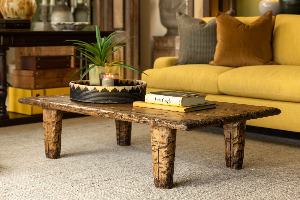 Limited Edition Rhodes Leather Ottoman