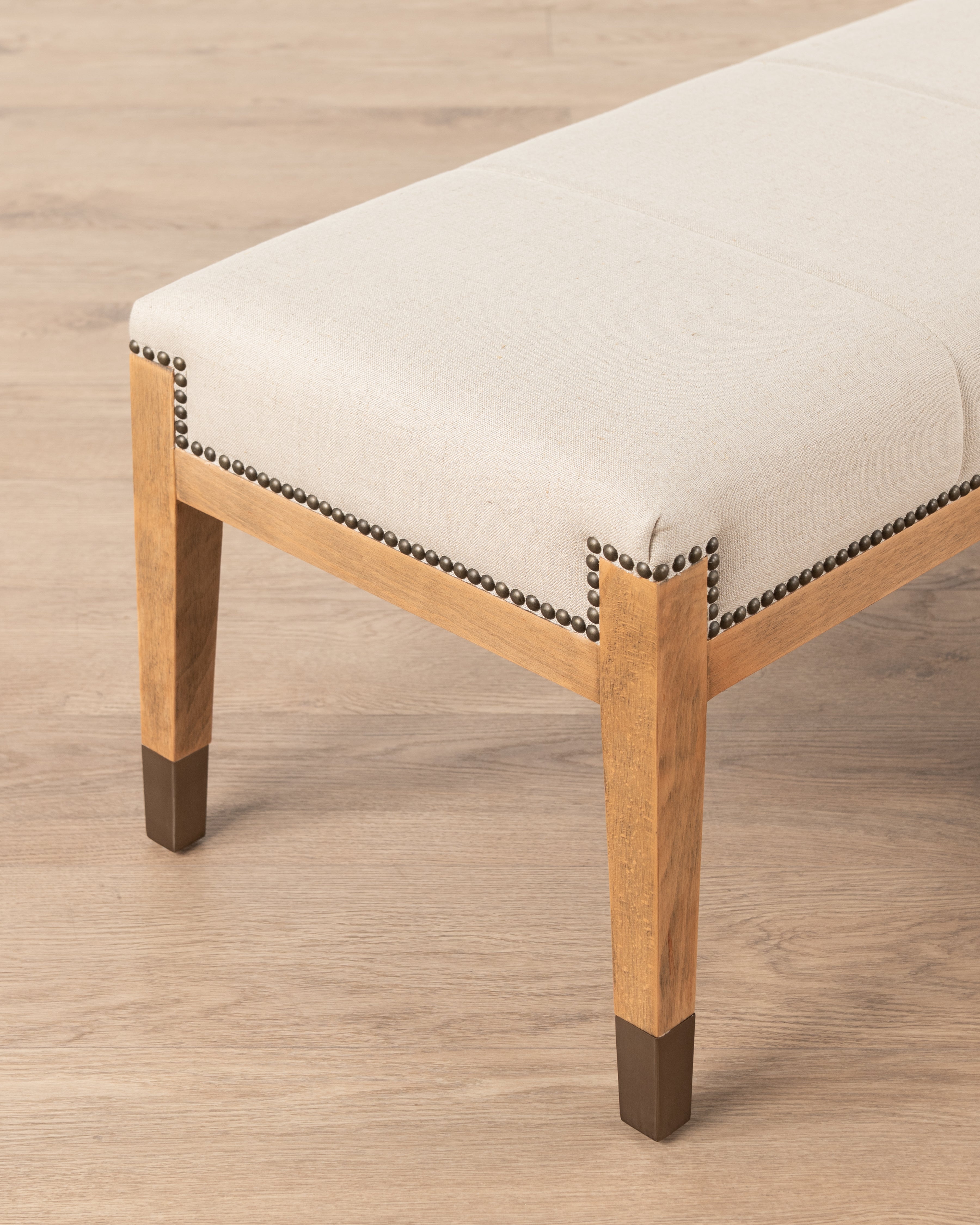 Khanya Bench | Linen