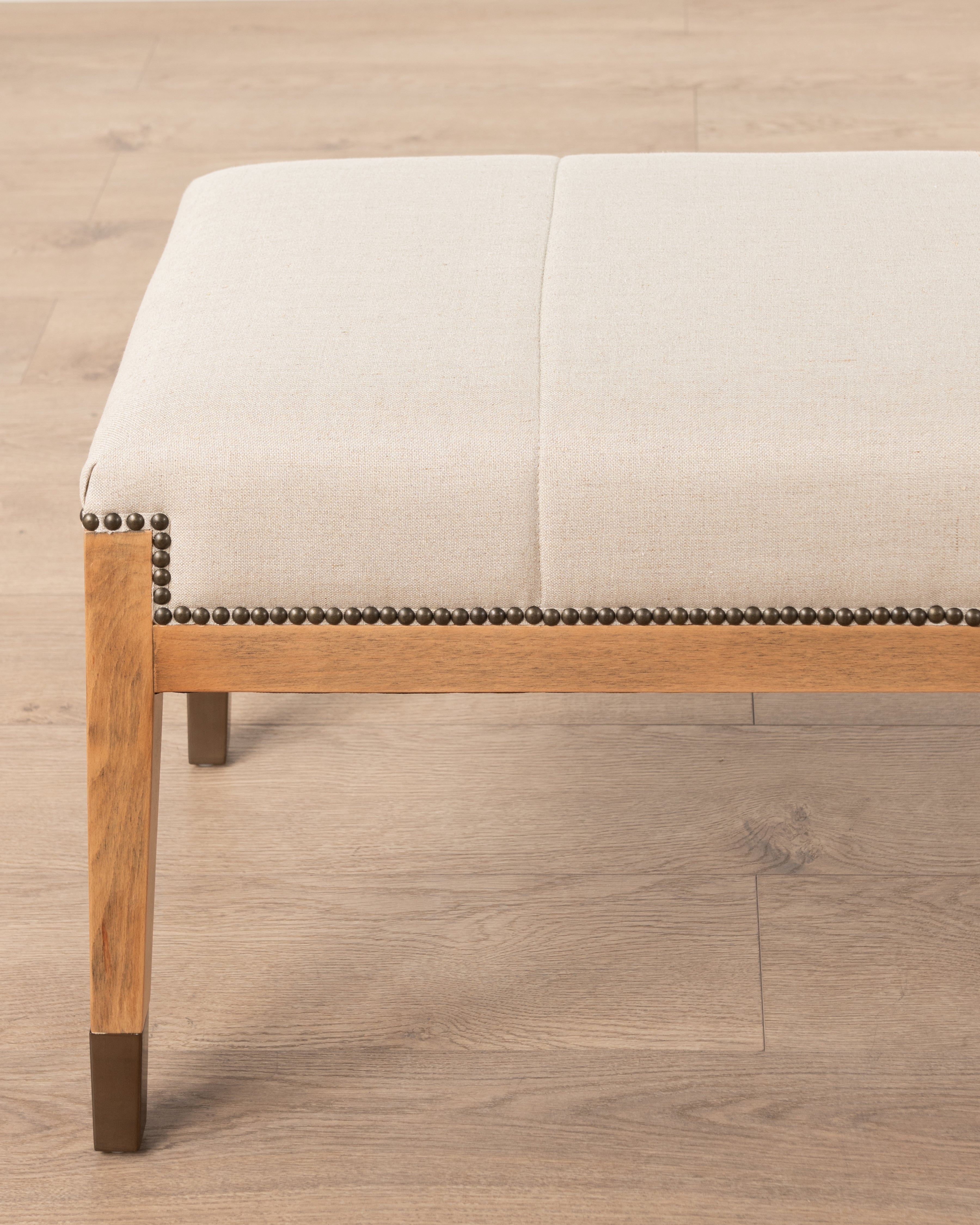 Khanya Bench | Linen
