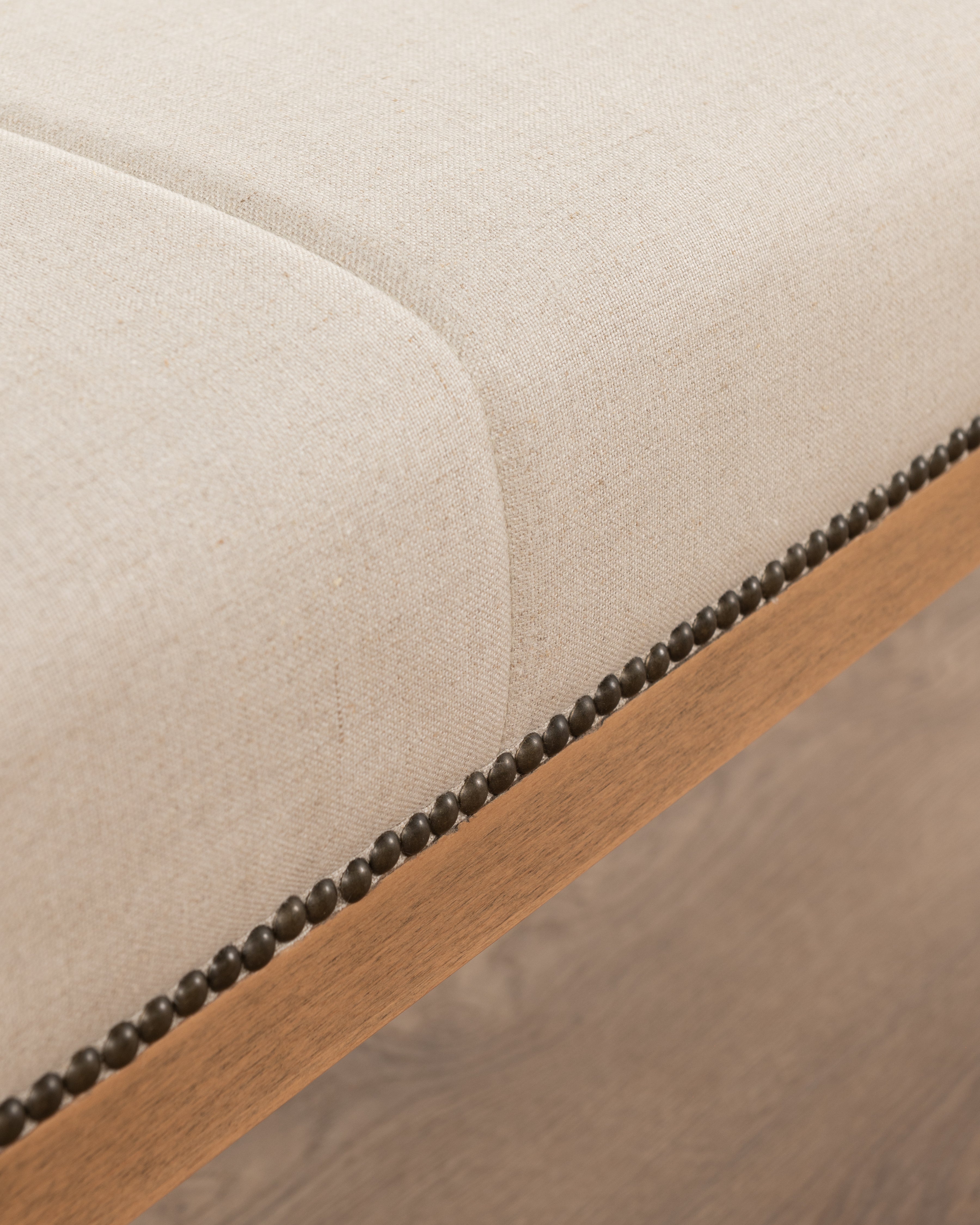 Khanya Bench | Linen