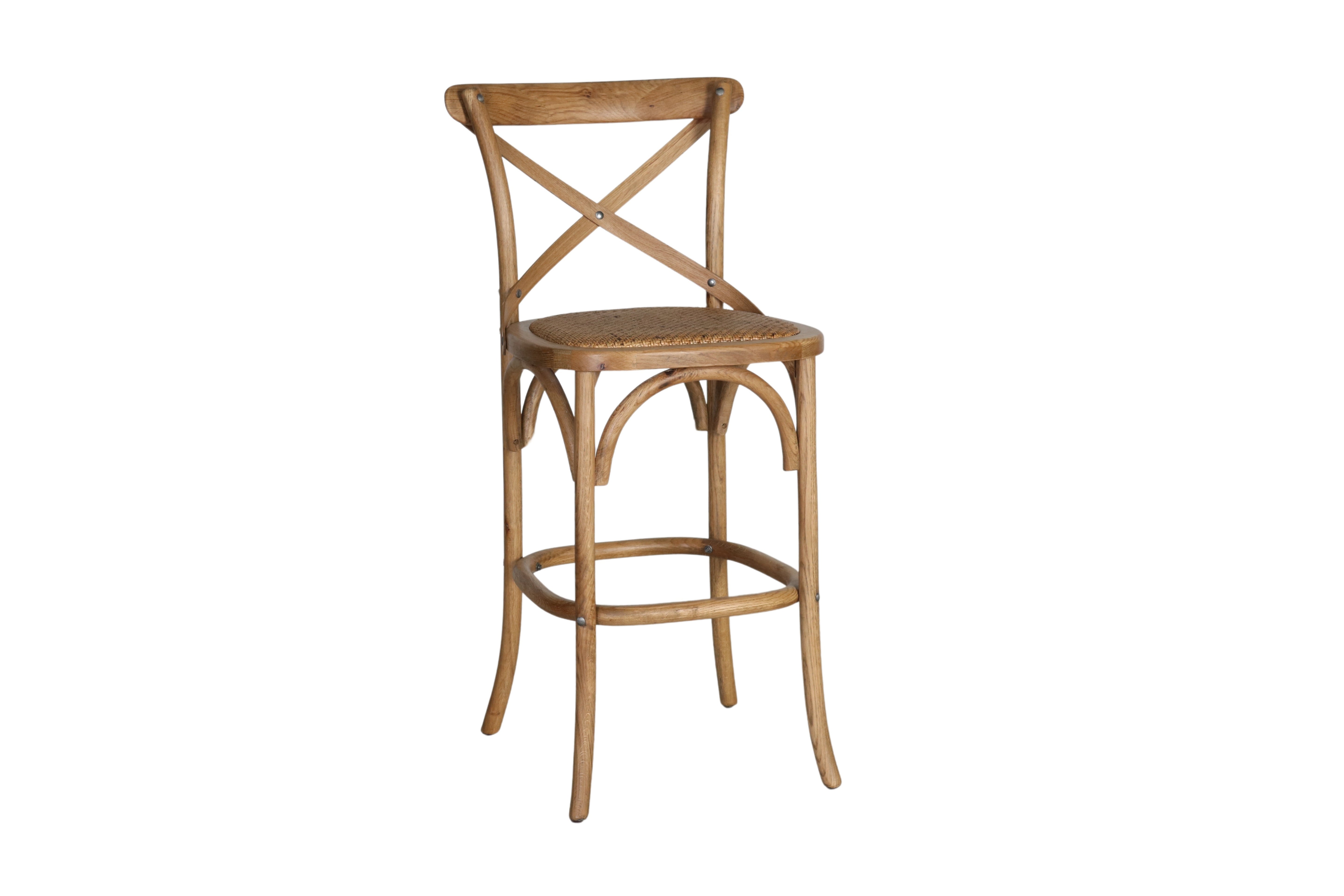 Jenny Crossback Counter Stool | Oak