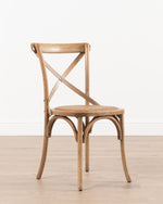 Jenny Crossback Dining Chair | Antique Oak