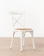 Jenny Crossback Dining Chair | White