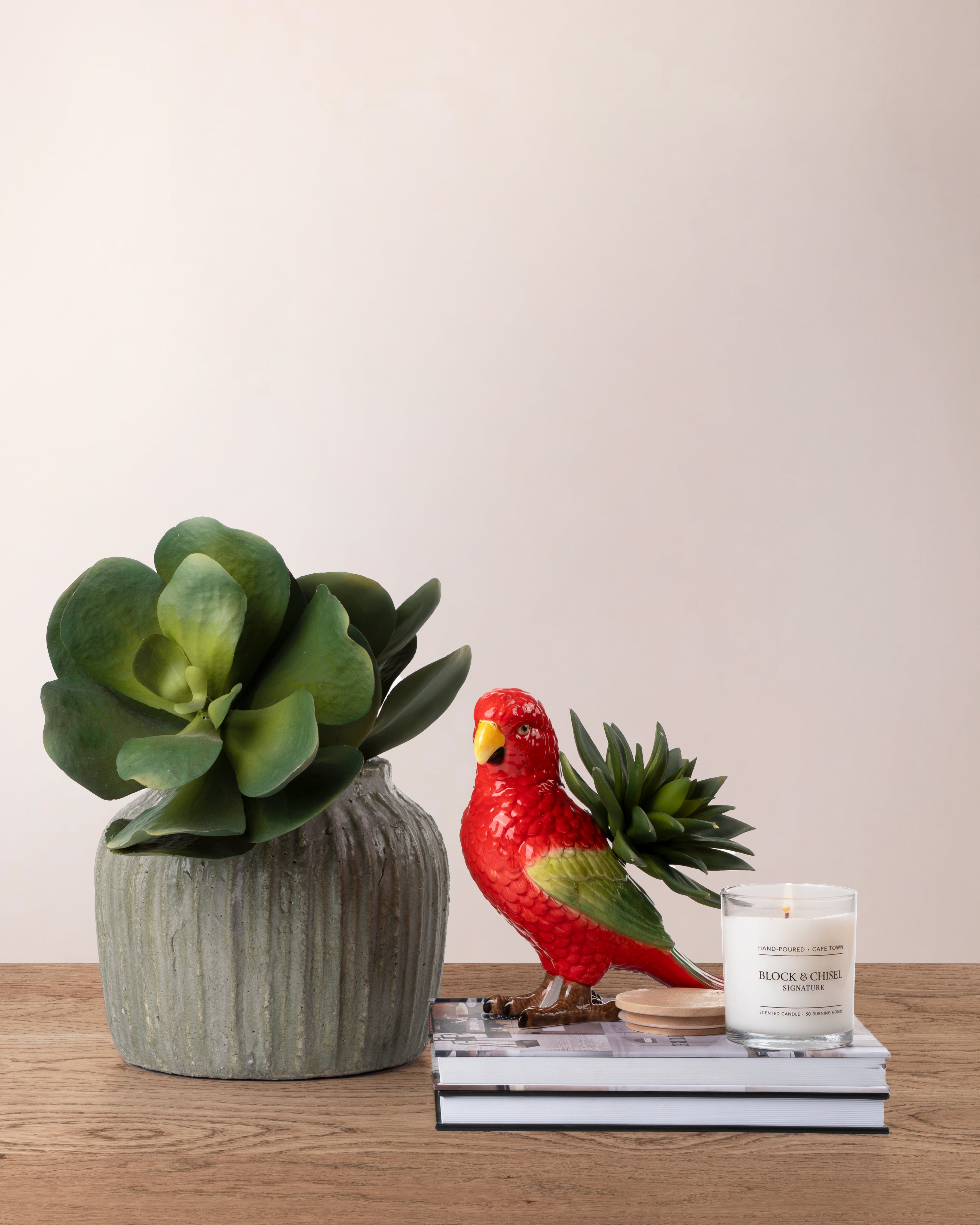 Ceramic Parrot