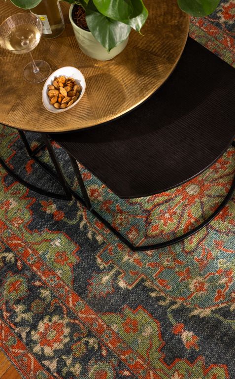 Naksha Indore Rug | Medium - 1200 x 1800