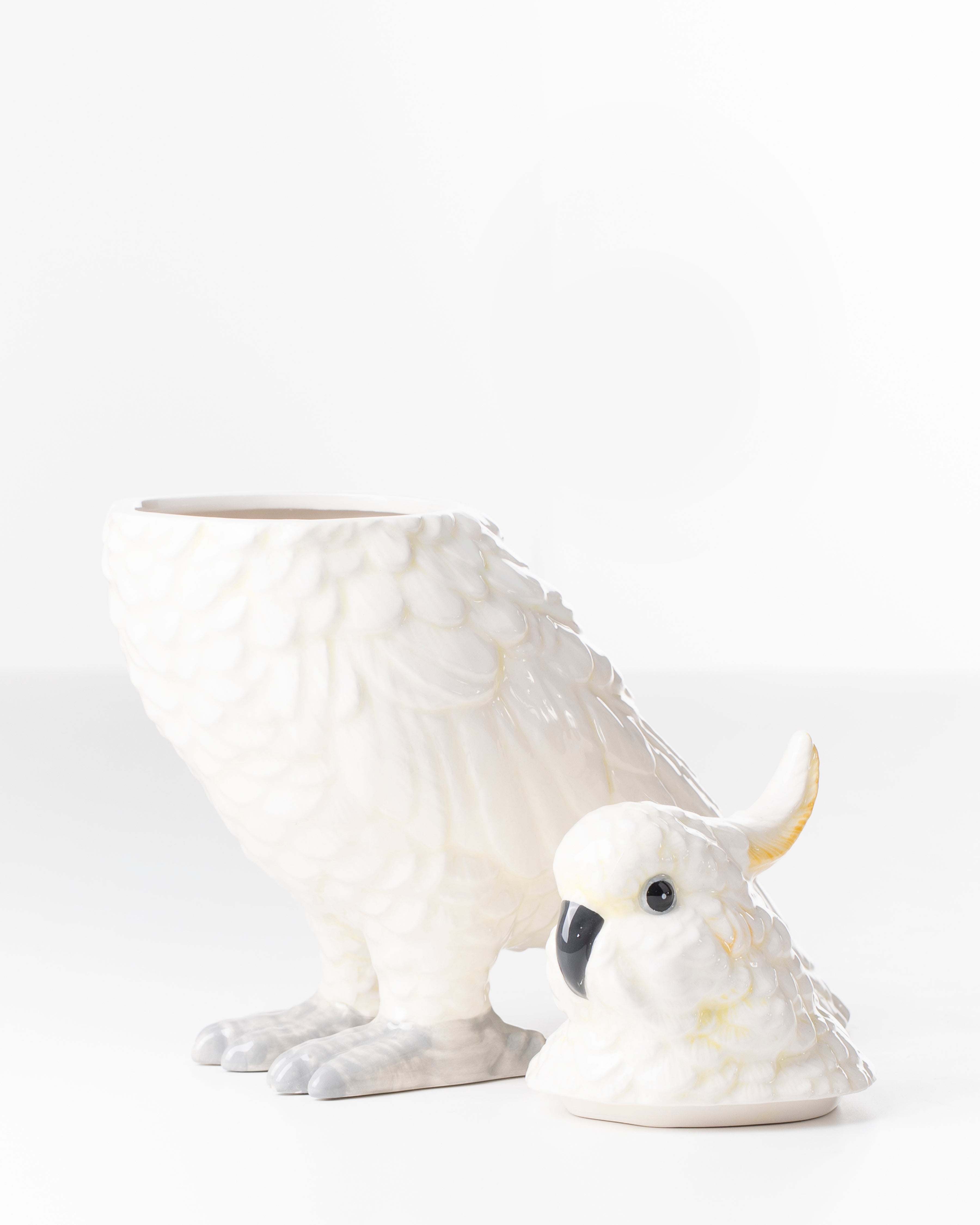 Ceramic Cockatoo
