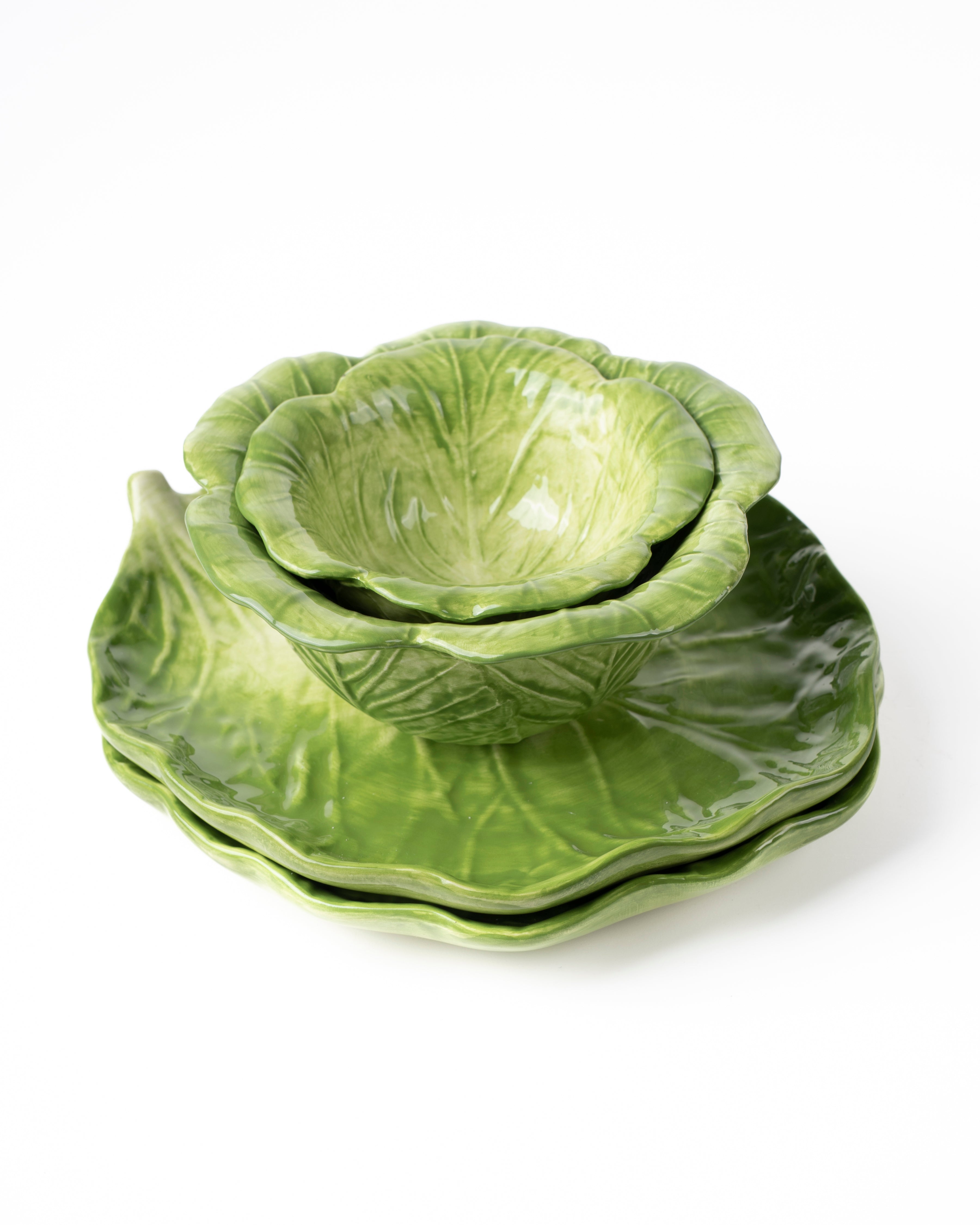 BOWL CABBAGE GREEN MED
