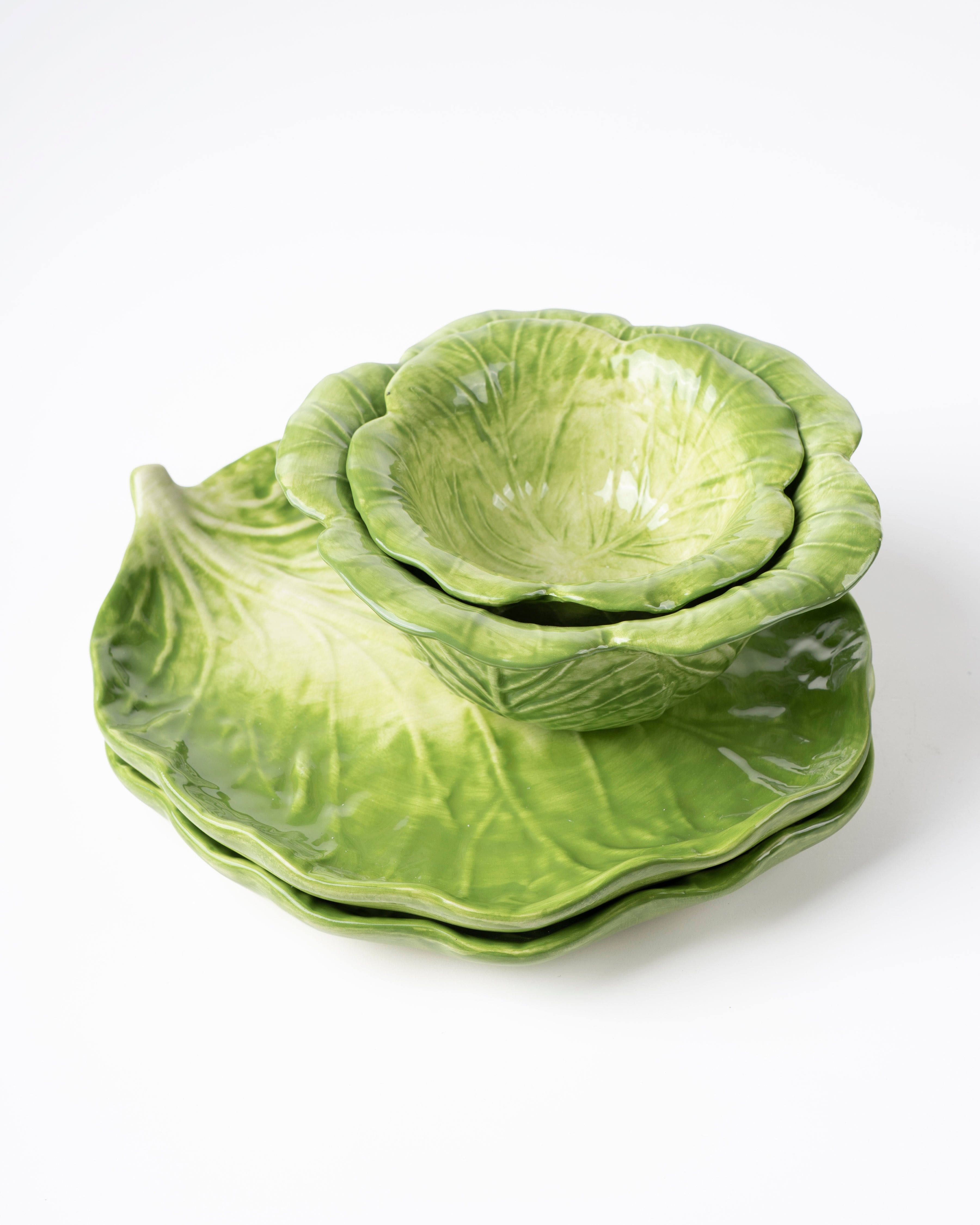 BOWL CABBAGE GREEN MED