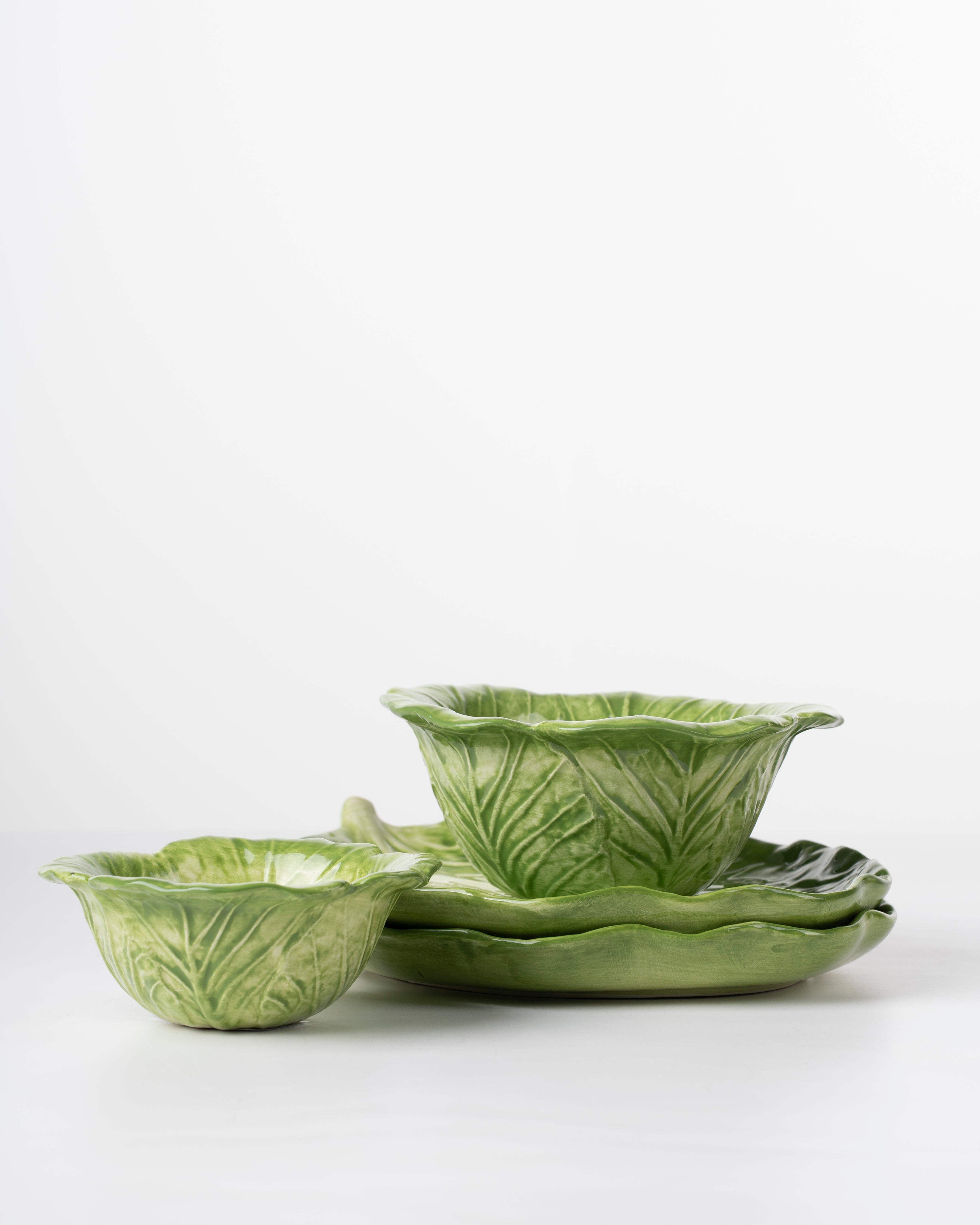 BOWL CABBAGE GREEN MED