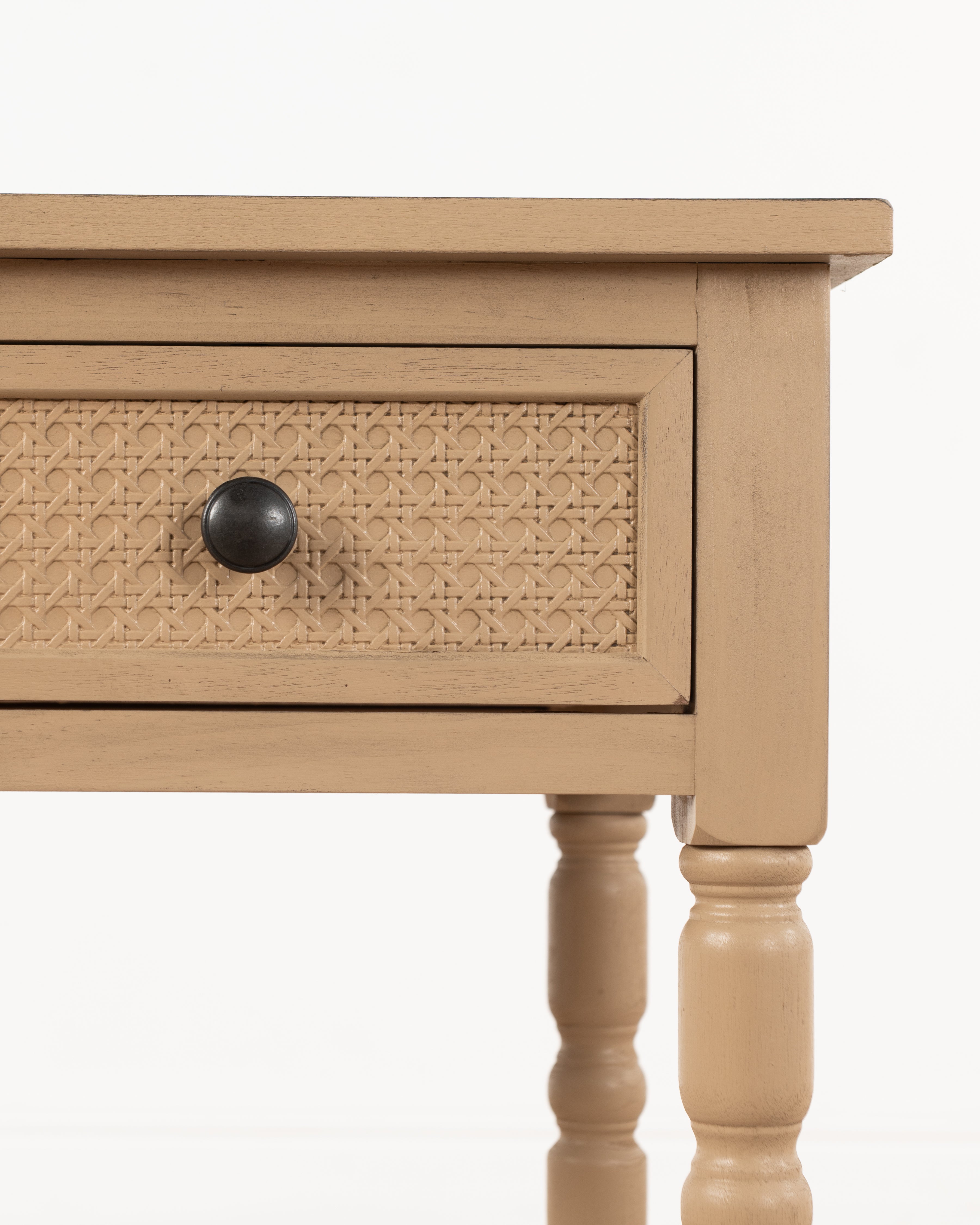 Maisonette Roselle Bedside Table | Camel