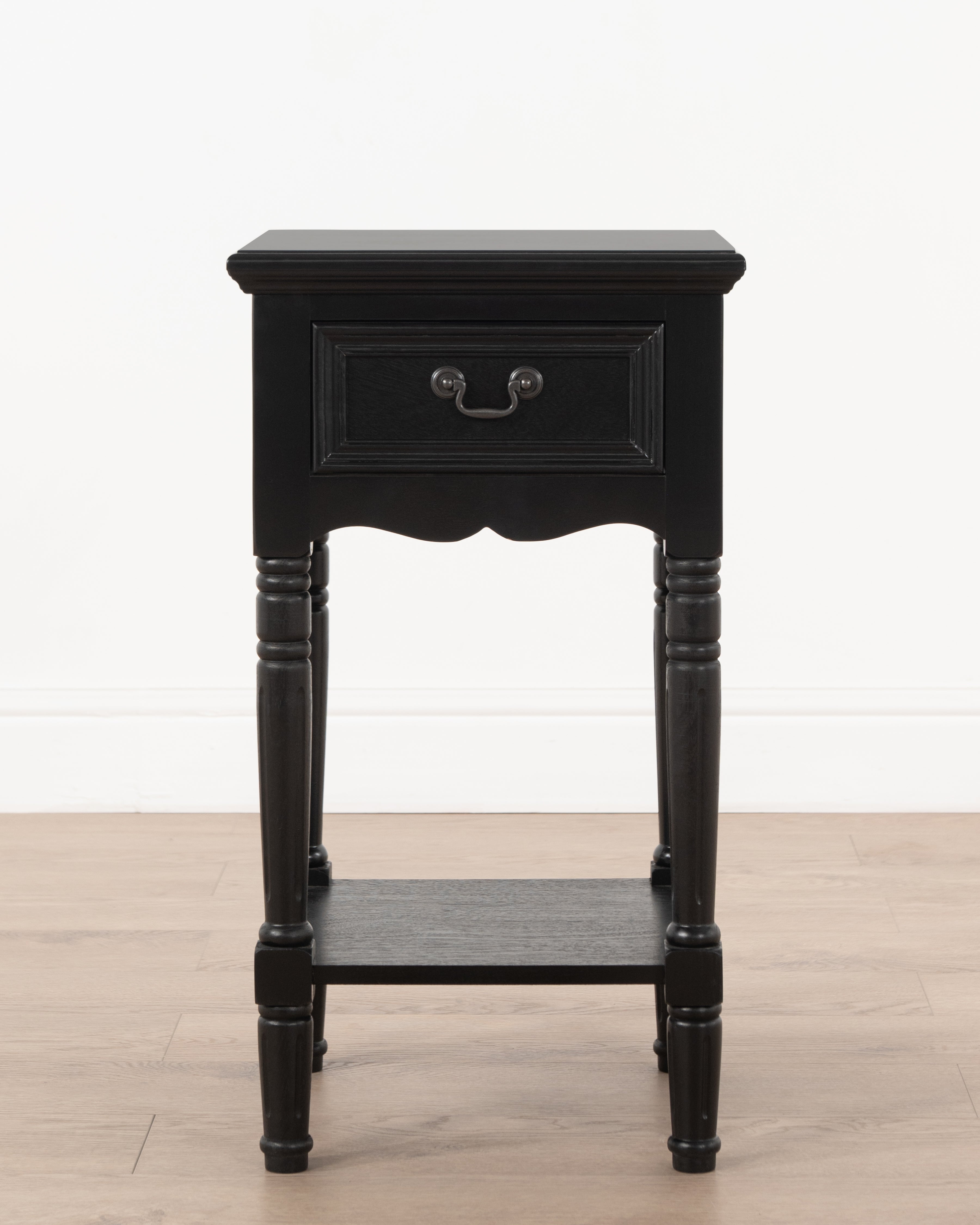 Maisonette Sabine Bedside Table | Black