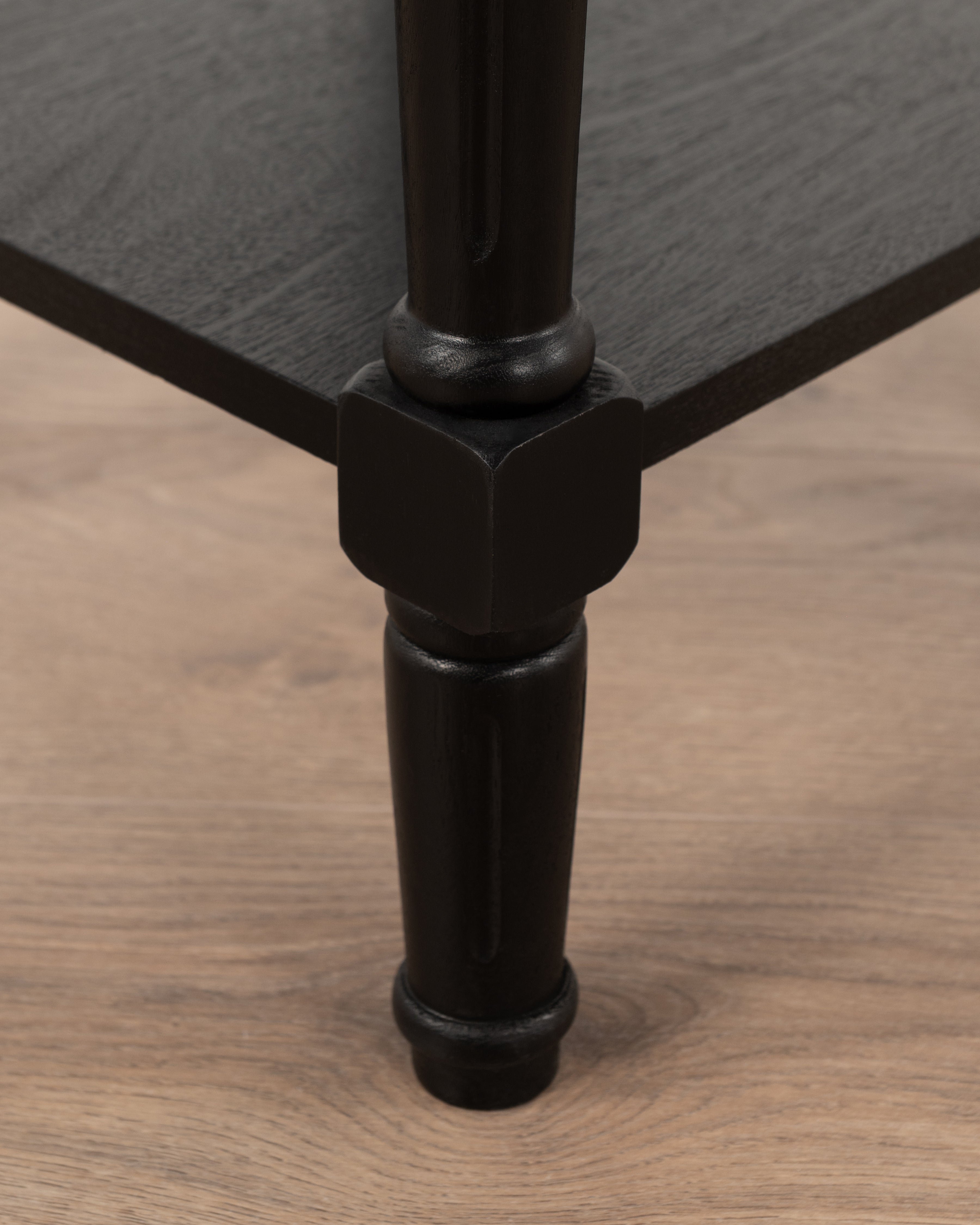 Maisonette Sabine Bedside Table | Black
